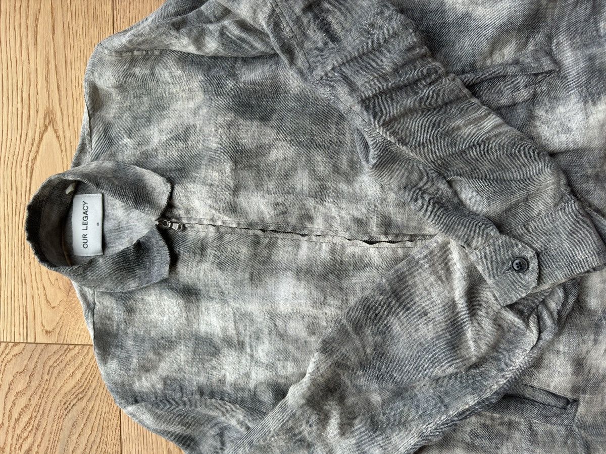 Our Legacy OUR LEGACY SS15 piece-dyed linen shirt/jacket Size US S / EU 44-46 / 1 - 2 Thumbnail