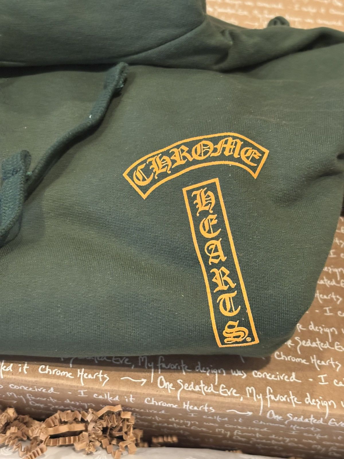 Chrome Hearts Chrome hearts green yellow hoodie xs Size US XS / EU 42 / 0 - 10 Thumbnail