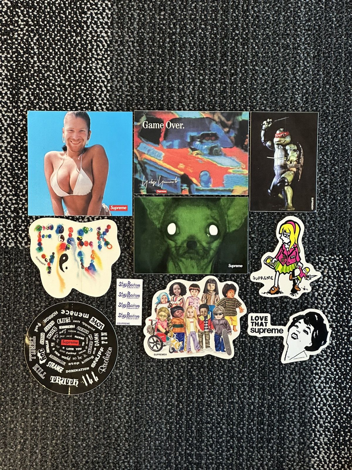 Supreme 10x Supreme Stickers Lot Size ONE SIZE - 1 Preview