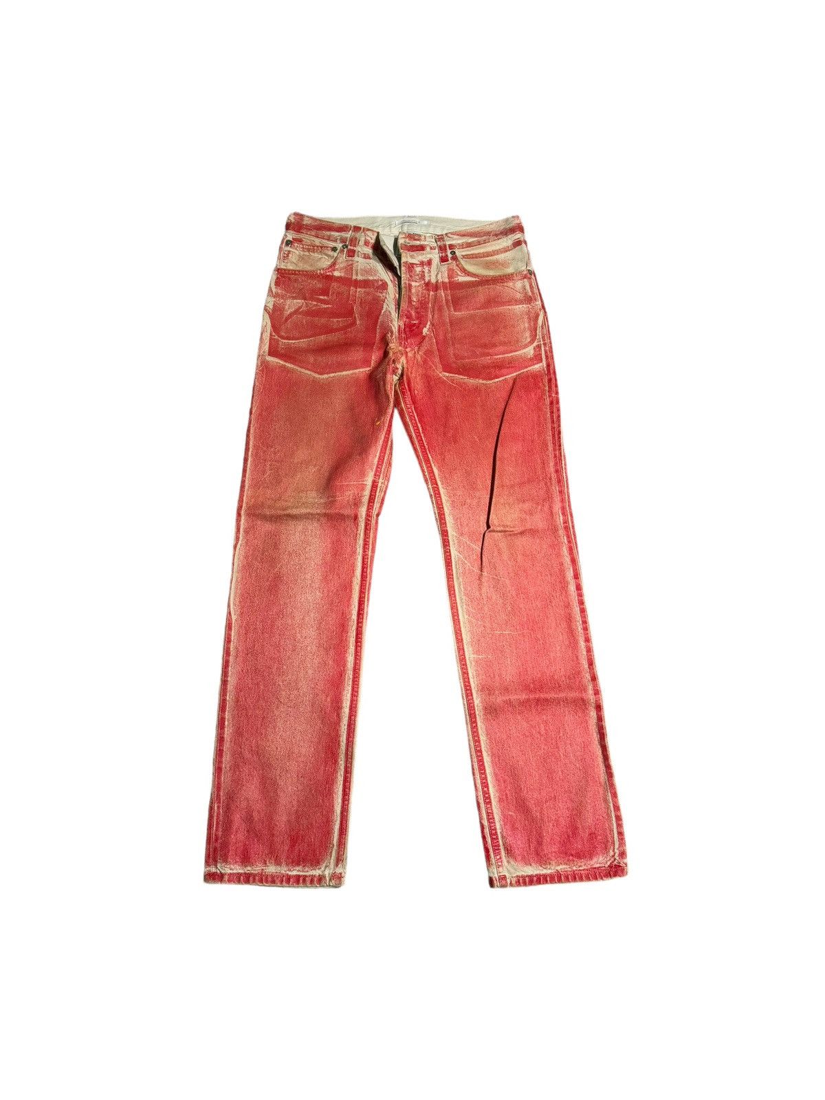 Helmut Lang Helmut Lang Straight Waxed Jean Pants | Grailed