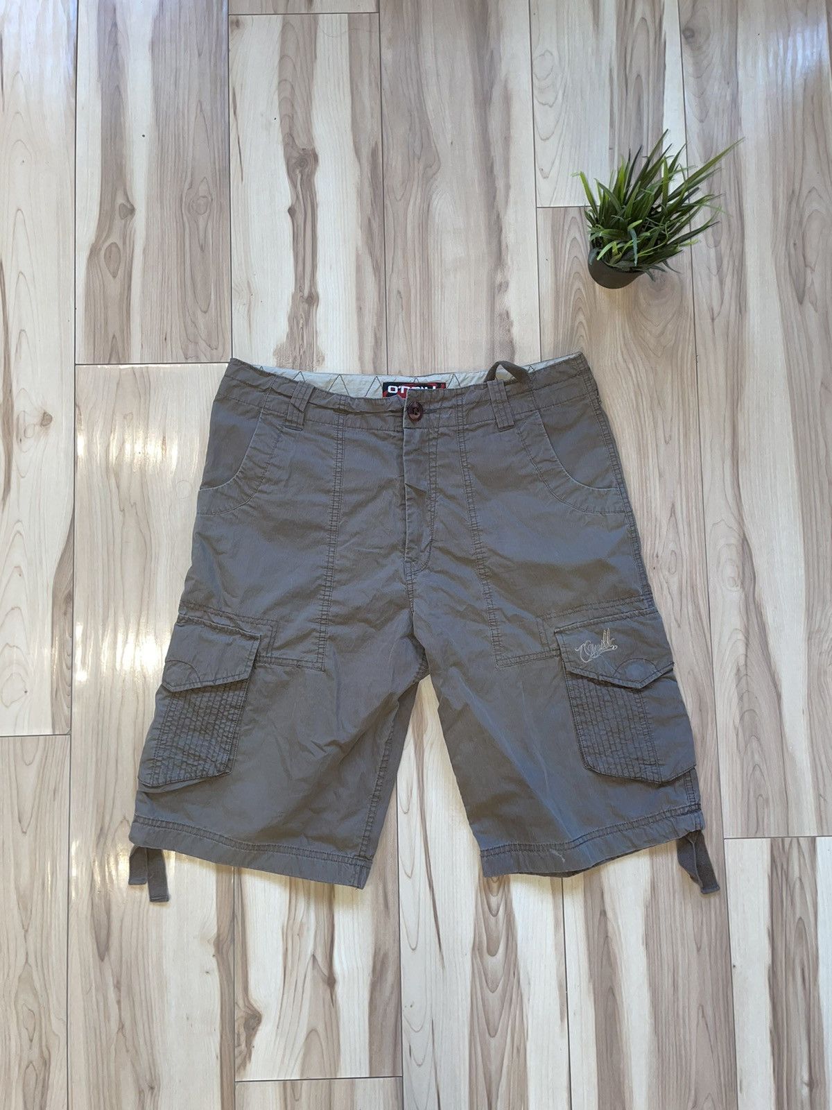 O'Neill × Vintage Cargo Shorts Oneill Vintage Surf Style Quicksilver Rip Curl Size US 32 / EU 48 - 1 Thumbnail