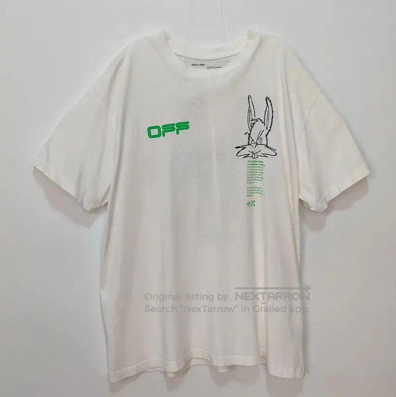 Off-White Off-White Men's White Cotton T-Shirt . Size US XS / EU 42 / 0 - 1 Thumbnail
