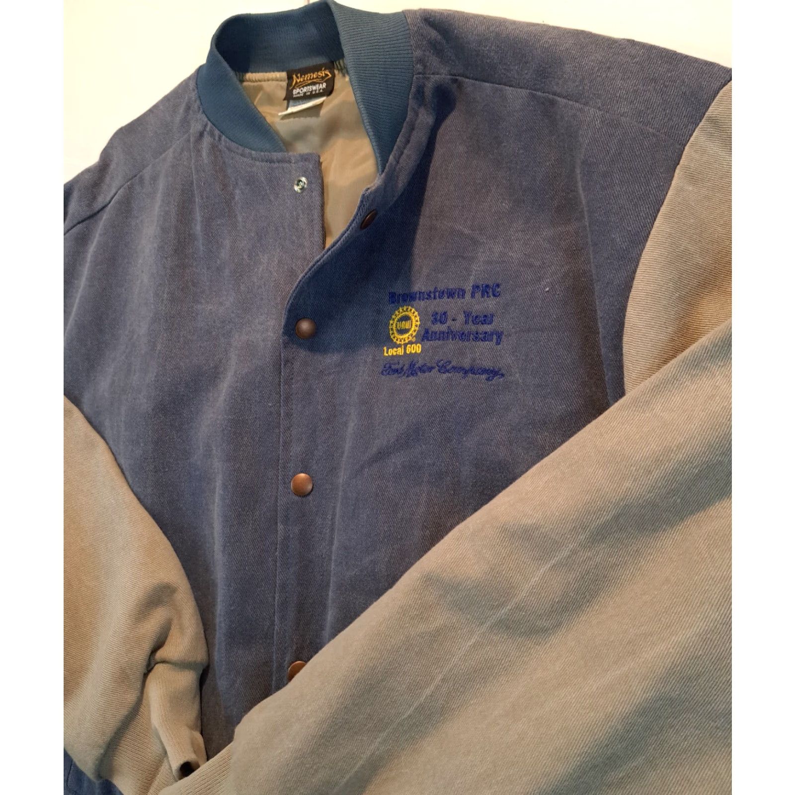 Ford Ford Motor Co. 30 YR Anniversary Full Button Jacket Size US L / EU 52-54 / 3 - 6 Thumbnail