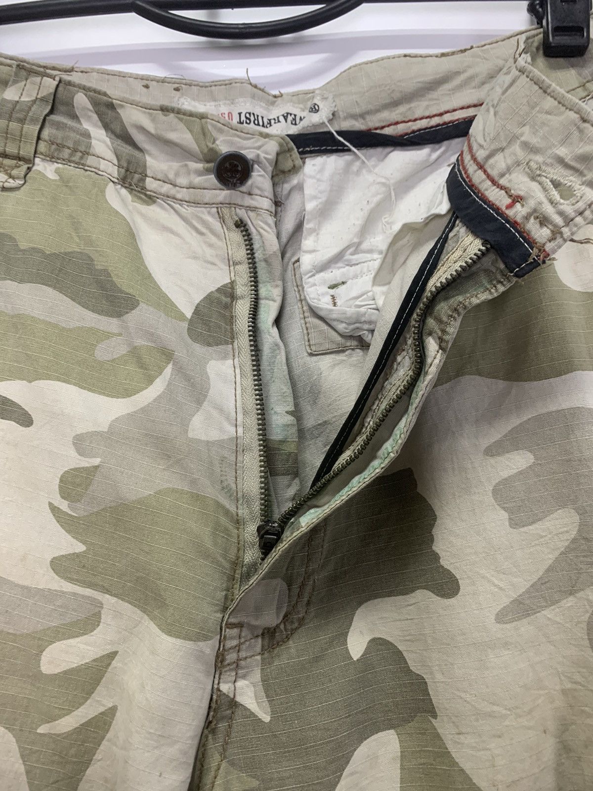 Japanese Brand × Vintage Vintage Camo short pant Size US 30 / EU 46 - 5 Thumbnail