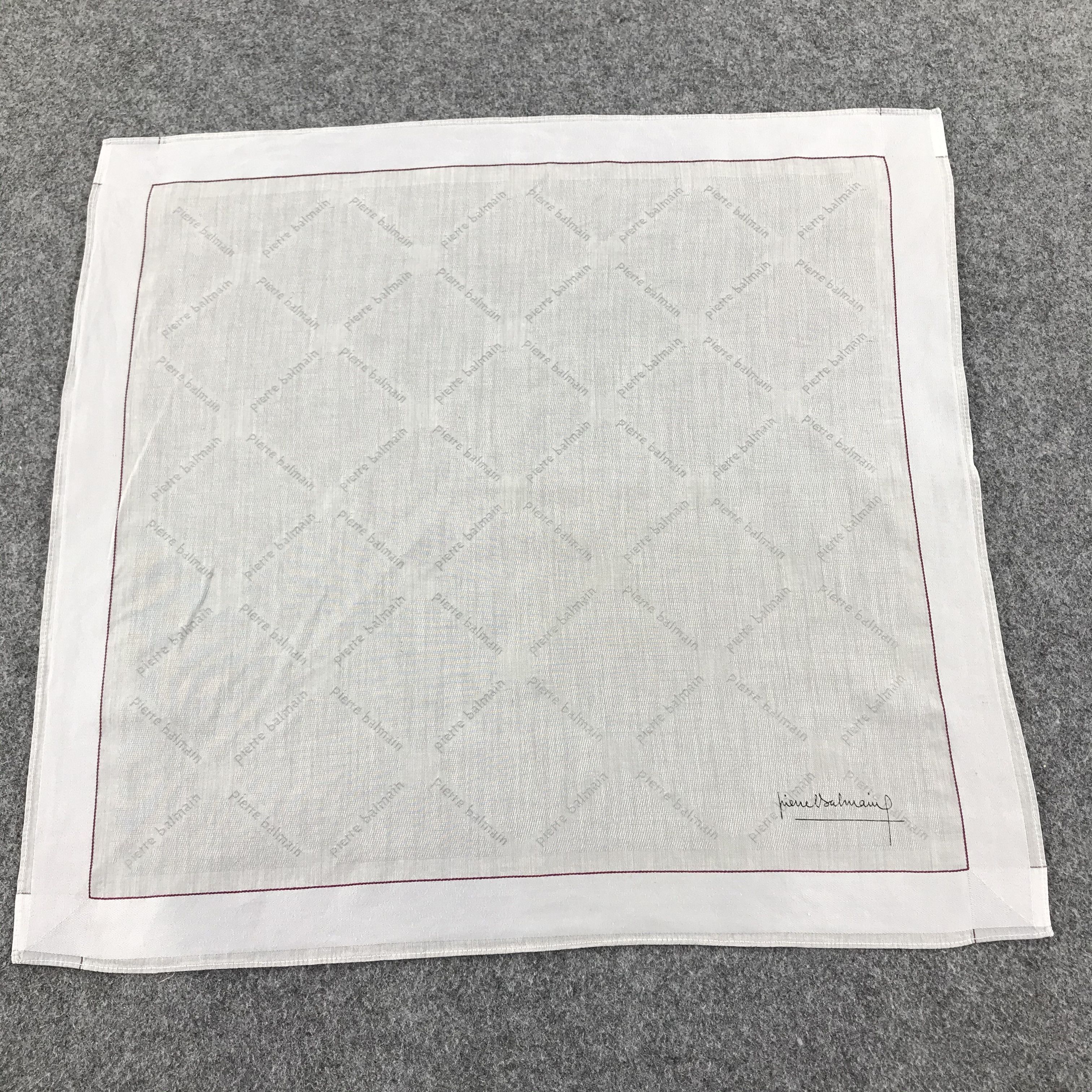 Pierre Balmain Pierre Balmain Handkerchief Neckerchief Bandana H465 Size ONE SIZE - 3 Thumbnail