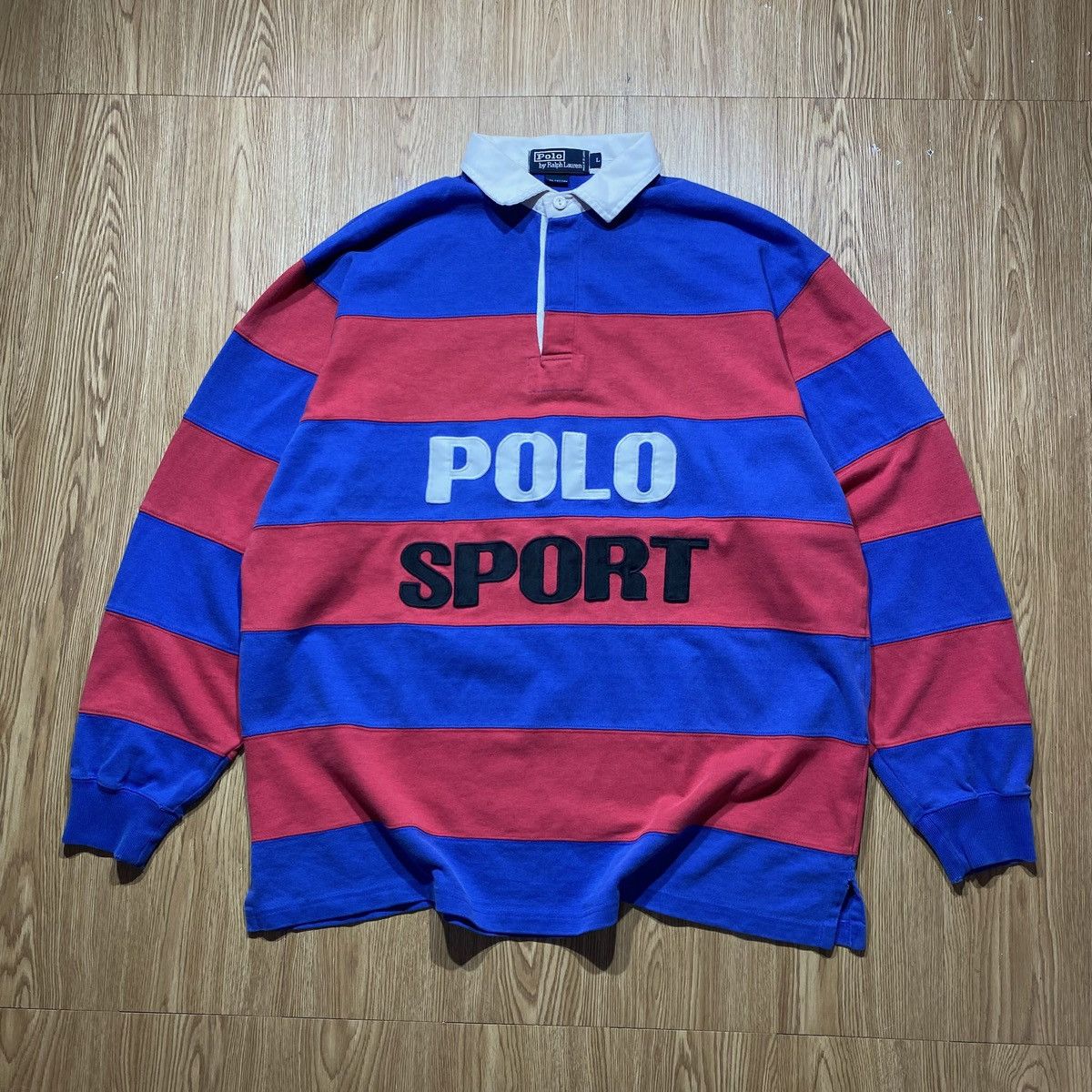 Polo Ralph Lauren × Vintage Polo Sport Rugby OG 1992 Vintage Size US L / EU 52-54 / 3 - 4 Thumbnail