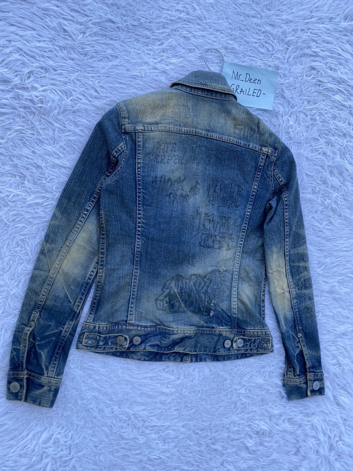 Hysteric Glamour Rare Vintage KINKY Hysteric Glamour Denim Jacket Size S / US 4 / IT 40 - 21 Thumbnail