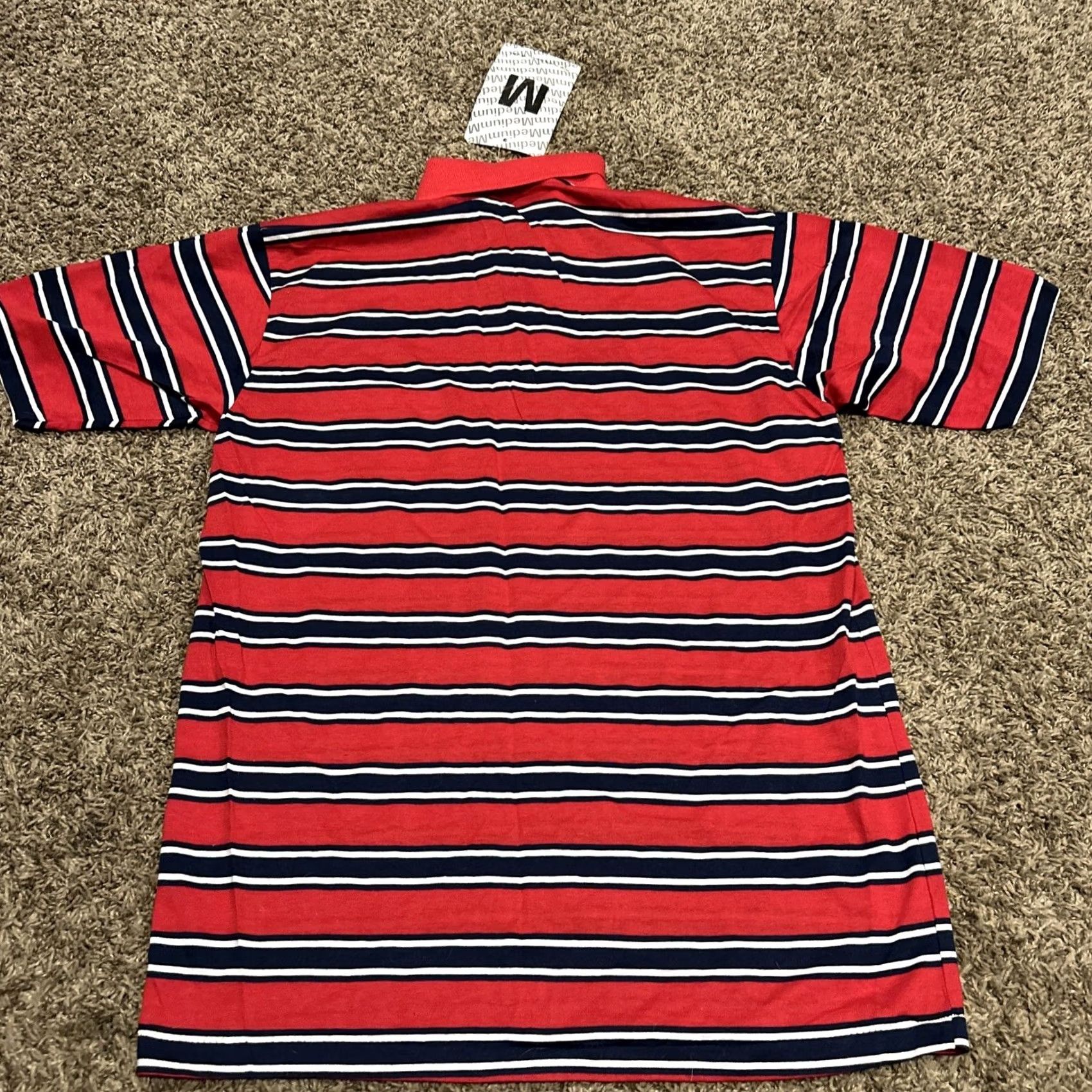 Vintage Bristol Blues Polo Shirt Striped Collar Blue Men Size M Short Sleeve Vintage No Size US M / EU 48-50 / 2 - 3 Thumbnail