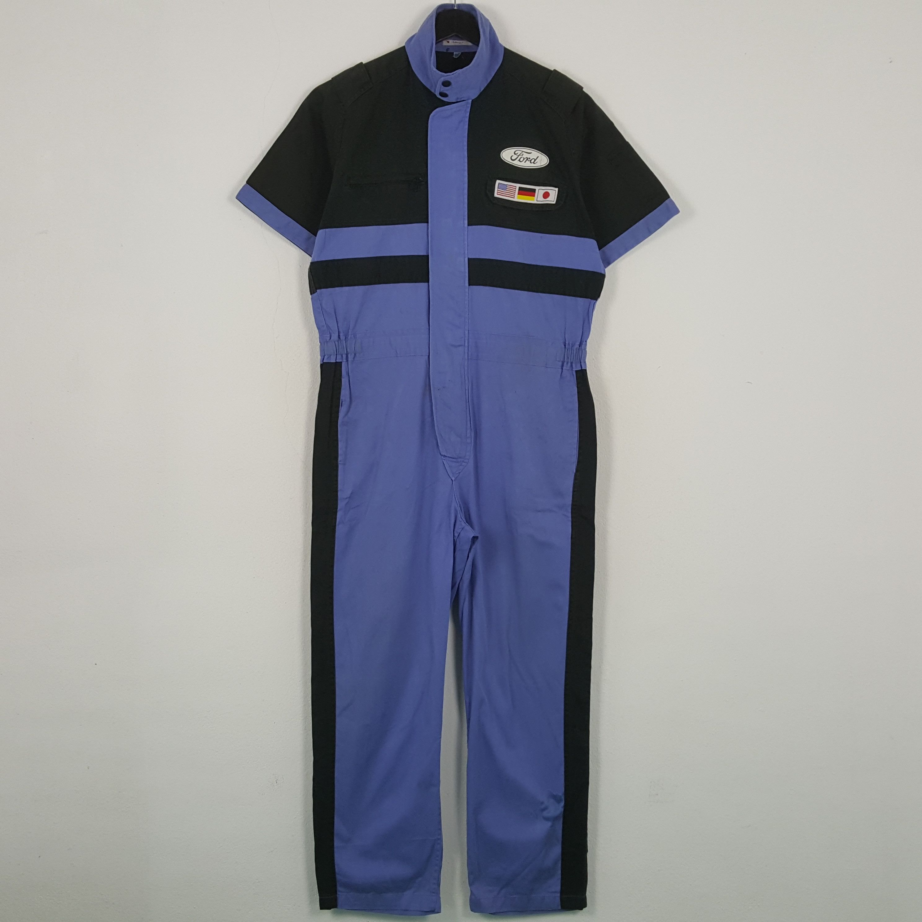 Vintage Ford Customer Service Workwear Coverall Jacket RR9 Size US L / EU 52-54 / 3 - 4 Thumbnail