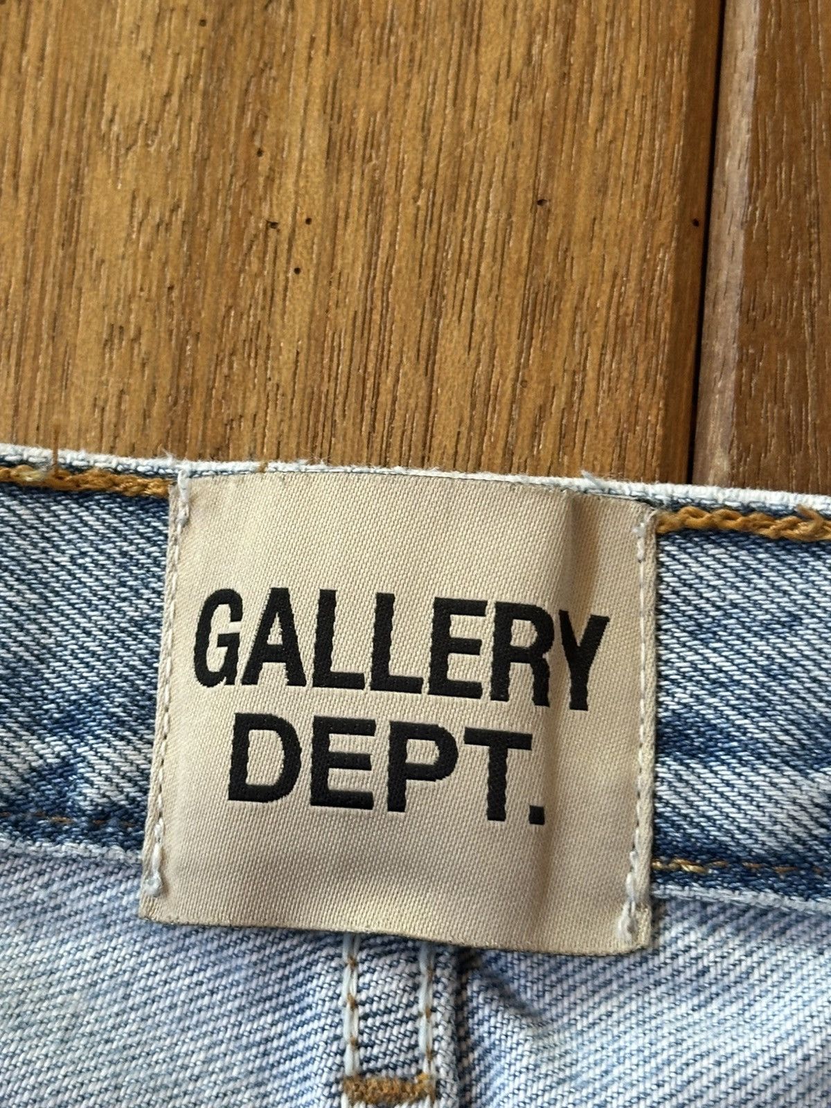 Gallery Dept. Gallery Dept Flooded G Patch Denim (30-31) Size US 31 - 10 Thumbnail