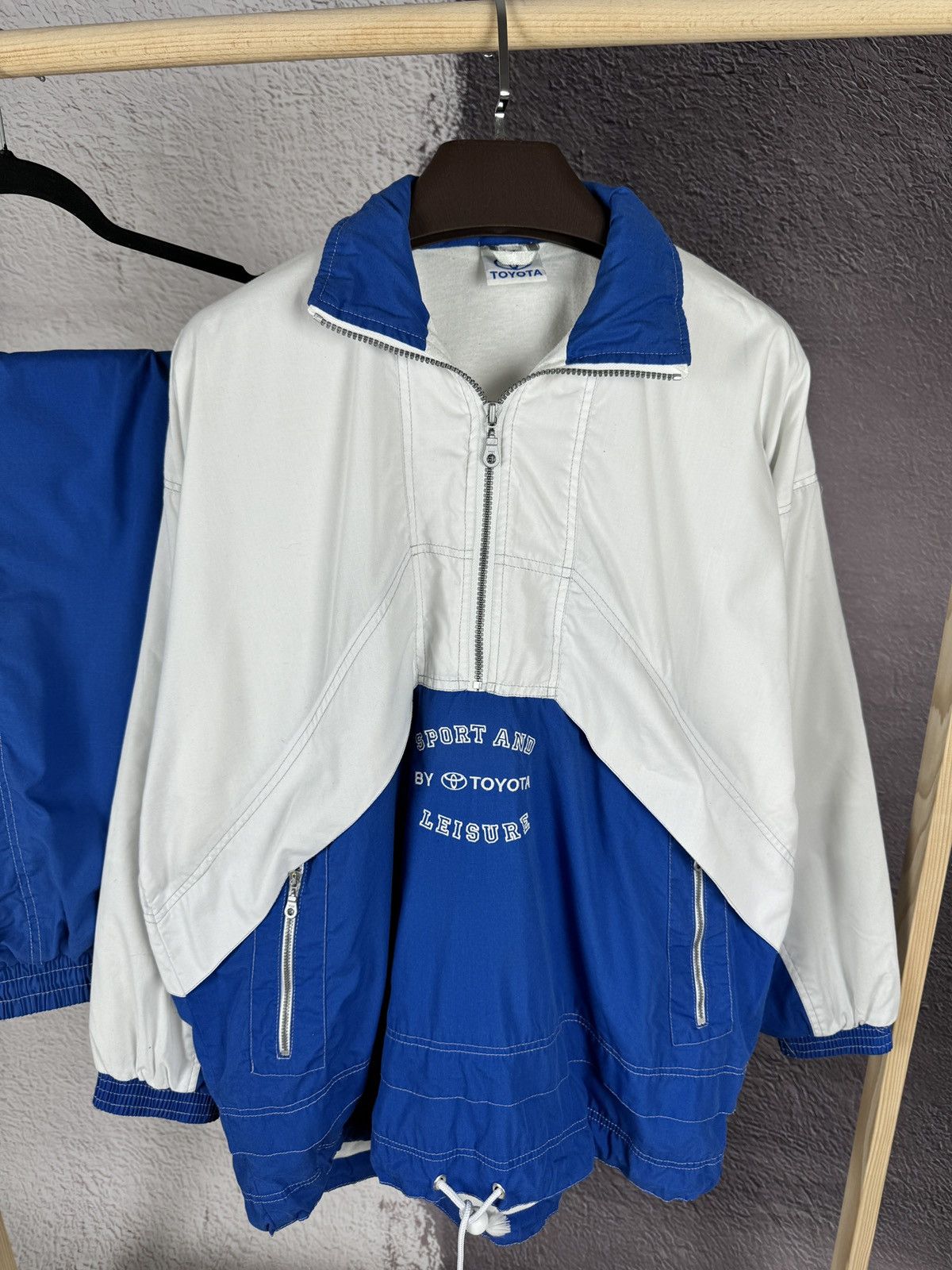 Vintage Toyota Sport & Leisure vintage track suit anorak half zip Size US M / EU 48-50 / 2 - 4 Thumbnail