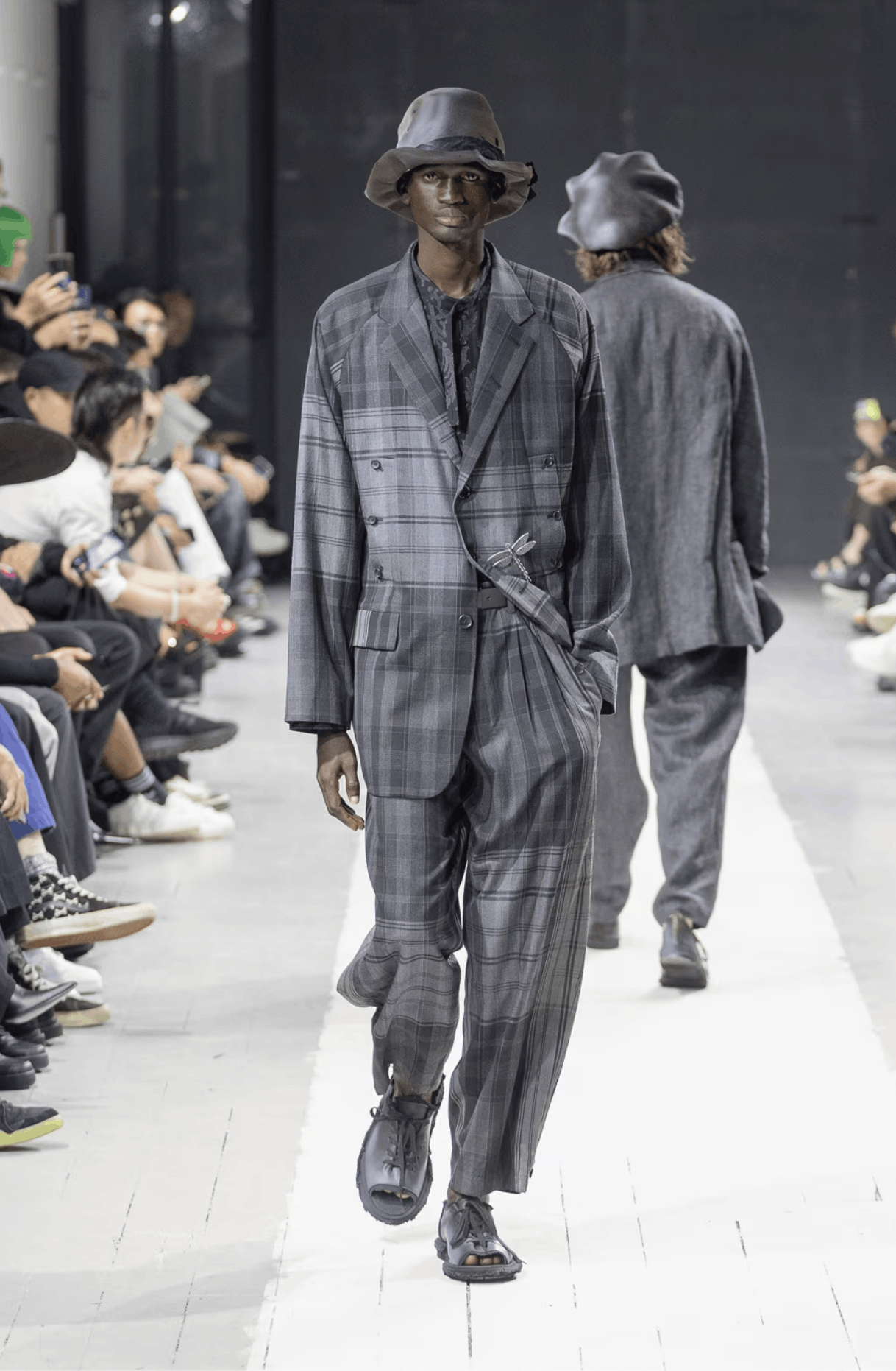 Yohji Yamamoto Yohji Yamamoto Pour Homme - INDIA PATTERN STAND SHIRT Size US L / EU 52-54 / 3 - 5 Thumbnail