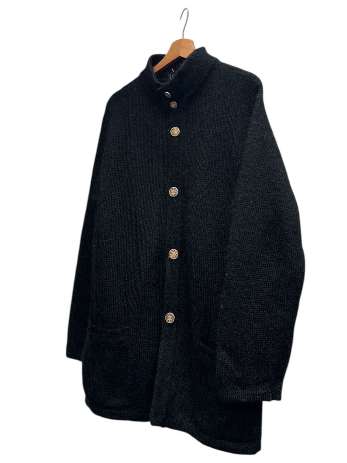 Vintage Esquire Mustache Mohair Sweater Jacket Size US L / EU 52-54 / 3 - 4 Thumbnail