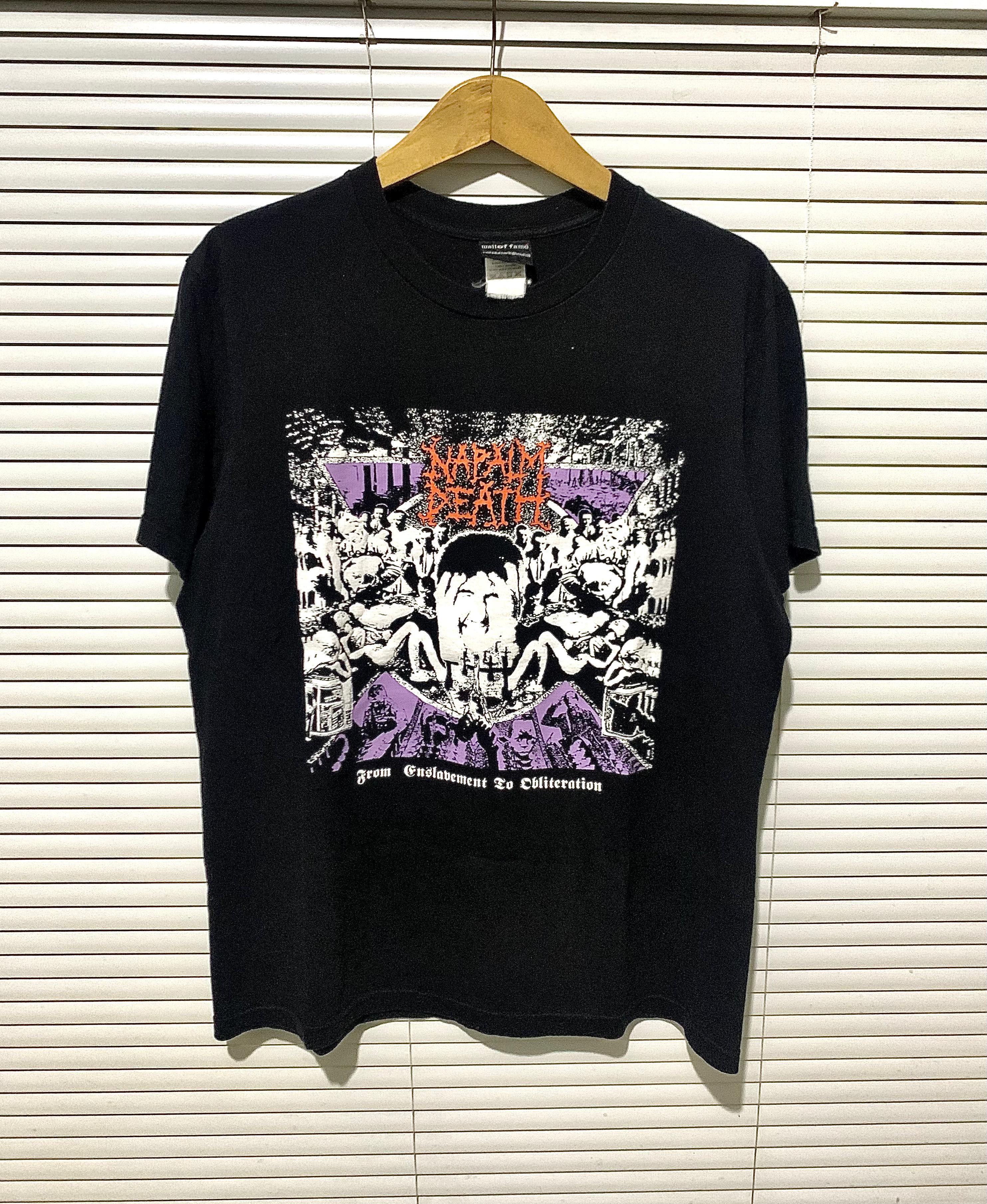 Band Tees Vintage Napalm death Size US L / EU 52-54 / 3 - 1 Thumbnail