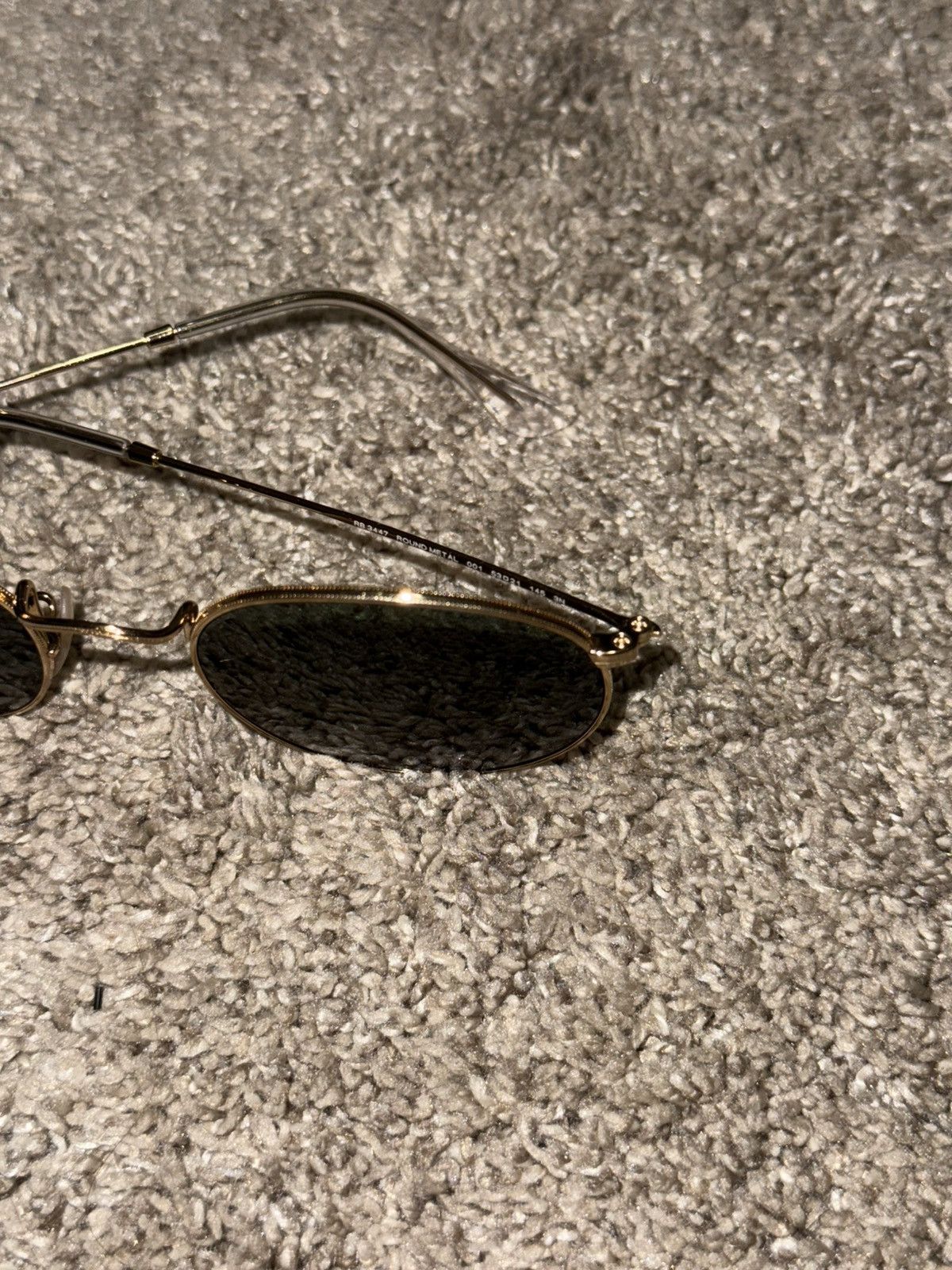 RayBan RayBan Round Metal Vintage Sunglasses Size ONE SIZE - 2 Thumbnail