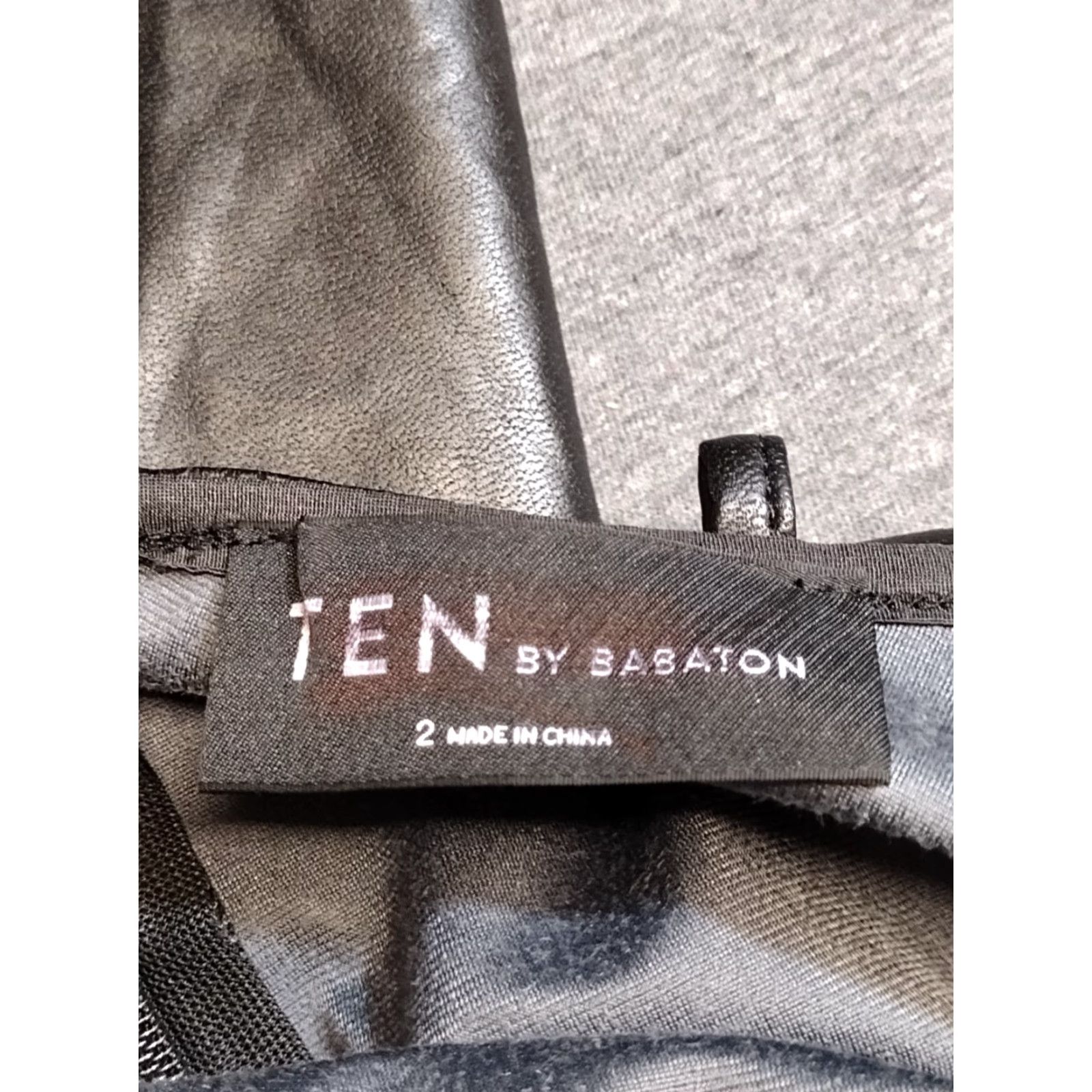Vintage Babaton Ten By Satin mini slip Bodycon dress Black Size 2 Women’s Sleeveless Square Neck Zipper Short Dress Size XS / US 0-2 / IT 36-38 - 5 Thumbnail