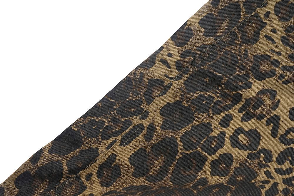 Japanese Brand Camouflage Leopard baggyJeans Size US 32 / EU 48 - 8 Thumbnail