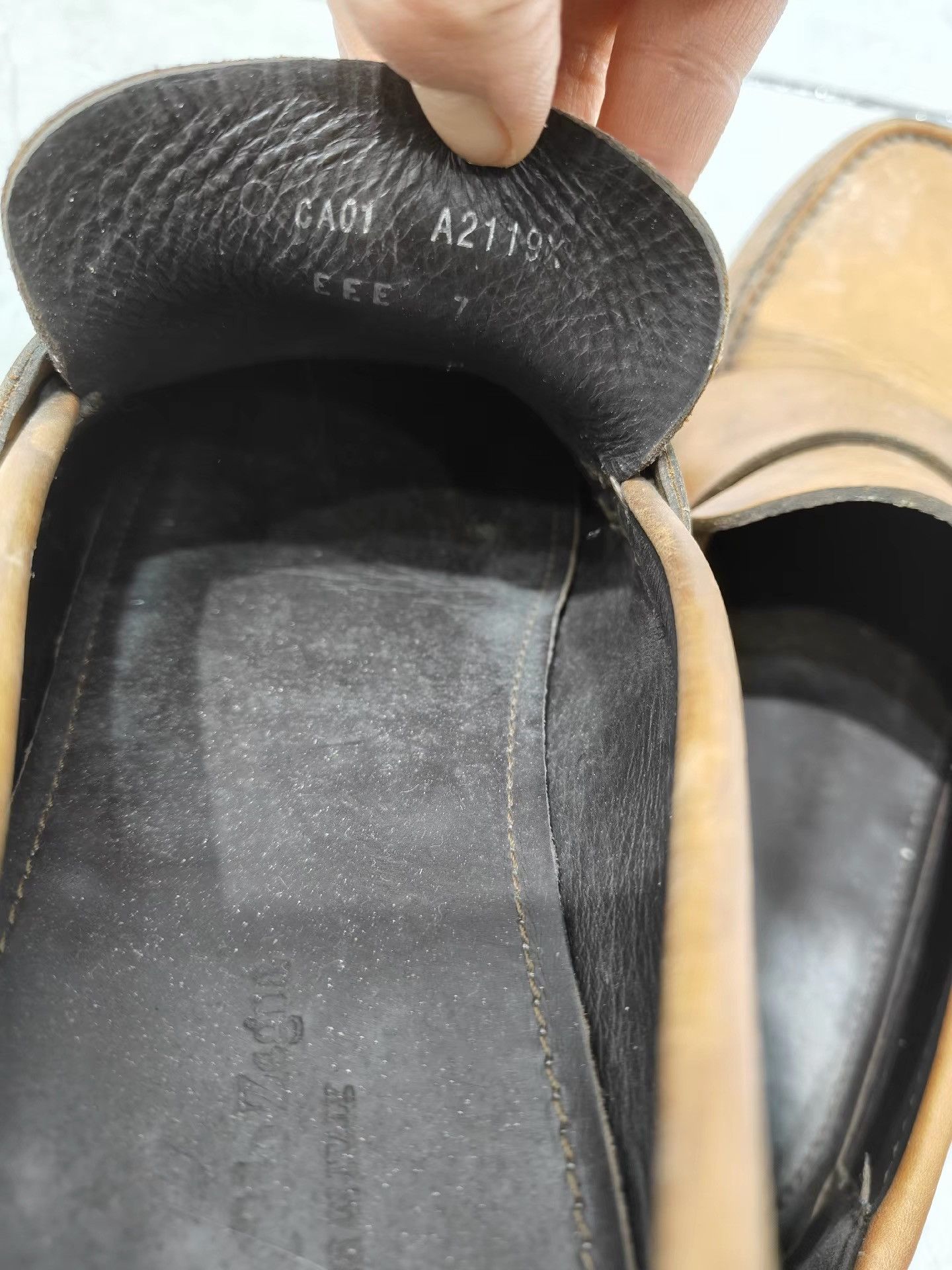 Ermenegildo Zegna Zegna Men's Casual Leather Shoes K29 Size US 7 / EU 40 - 5 Thumbnail