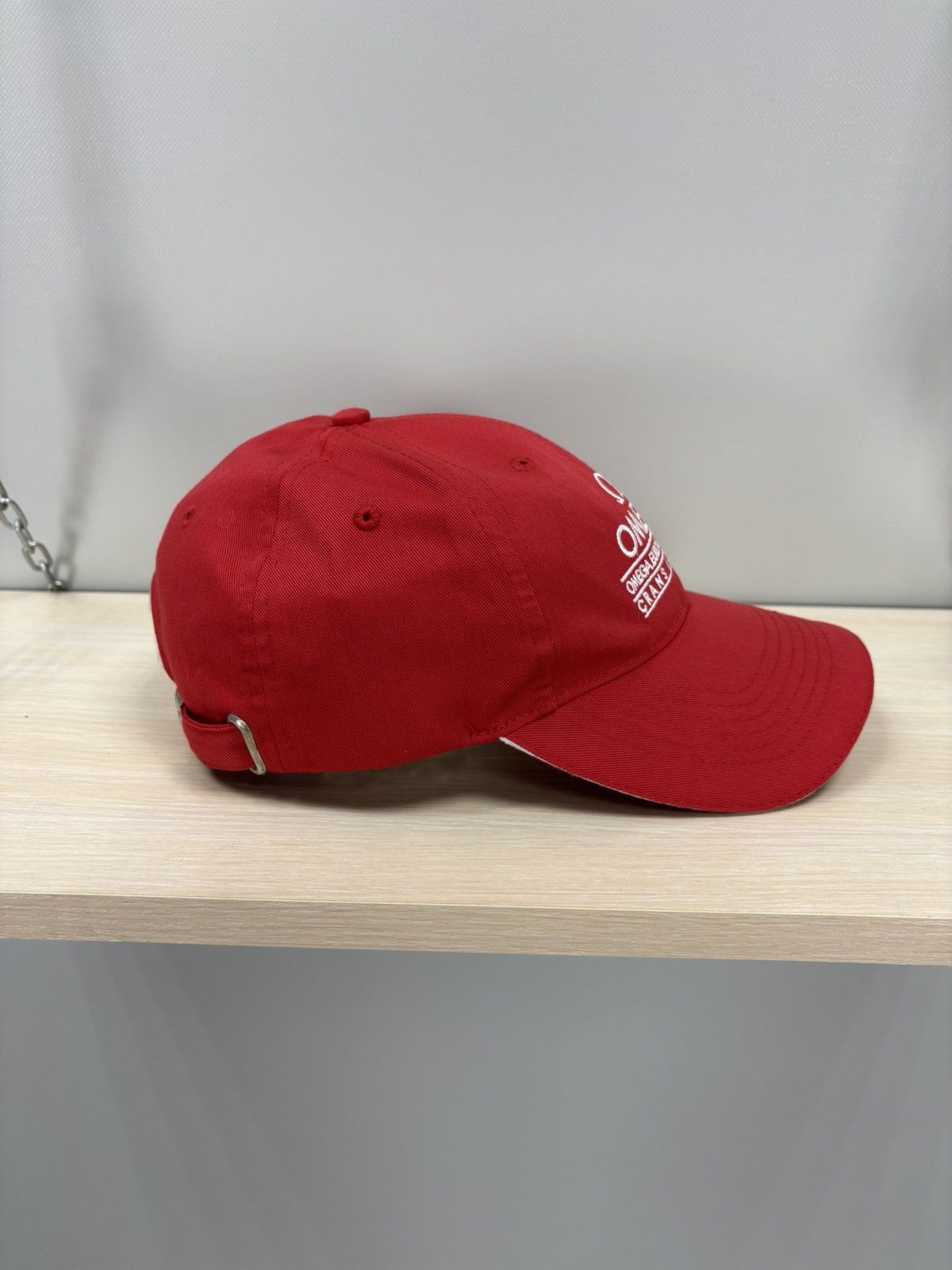 Omega Mens cap Omega Color Red Size ONE SIZE - 6 Thumbnail