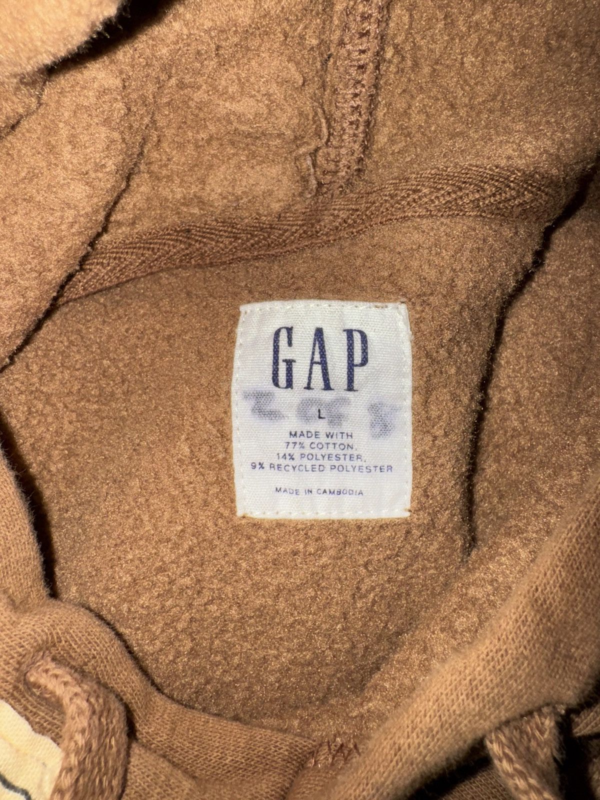Gap Gap Hoodie Brown Custom Hood Size US L / EU 52-54 / 3 - 3 Thumbnail