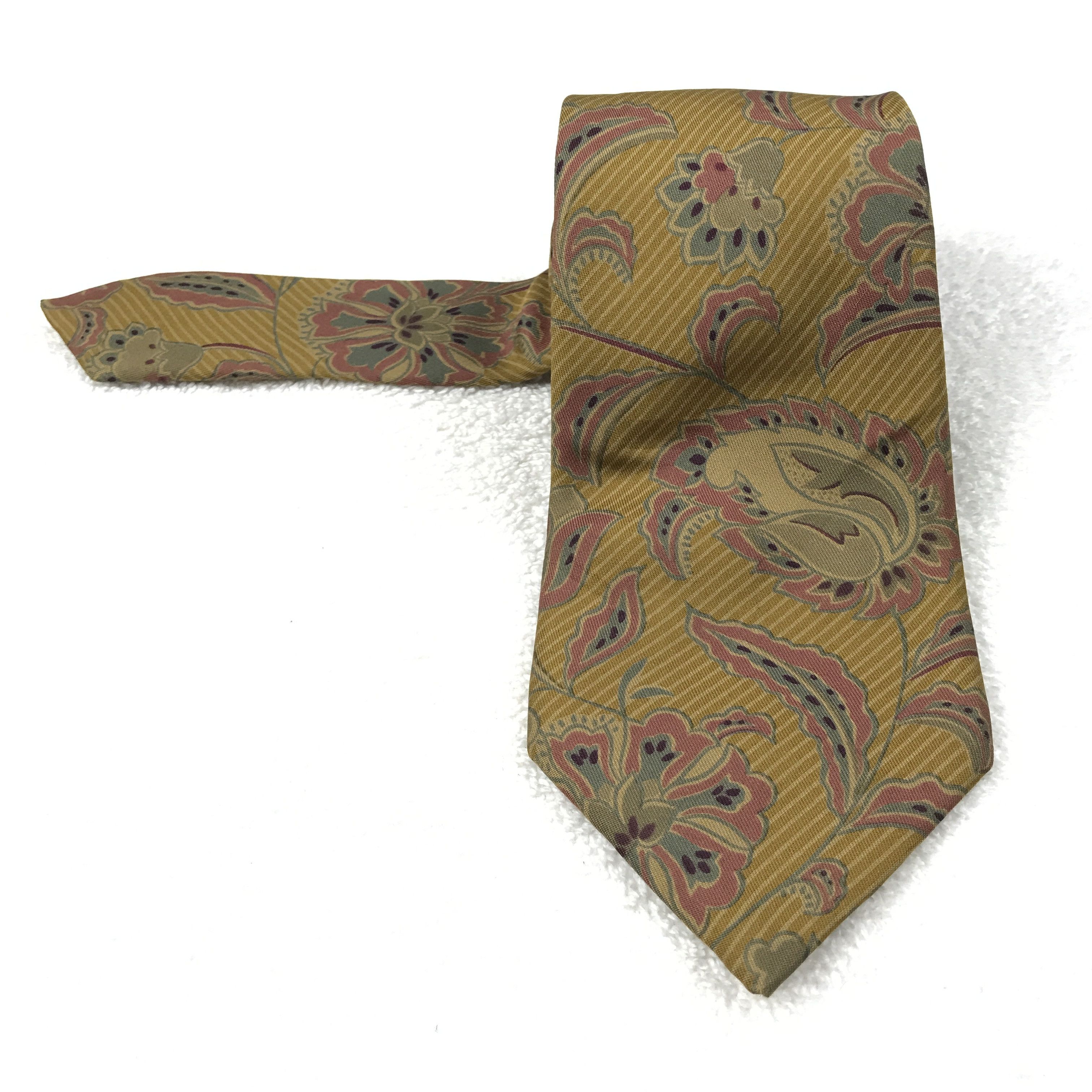 Designer × Lanvin × Vintage Vintage Lanvin Silk Necktie Size ONE SIZE - 1 Thumbnail