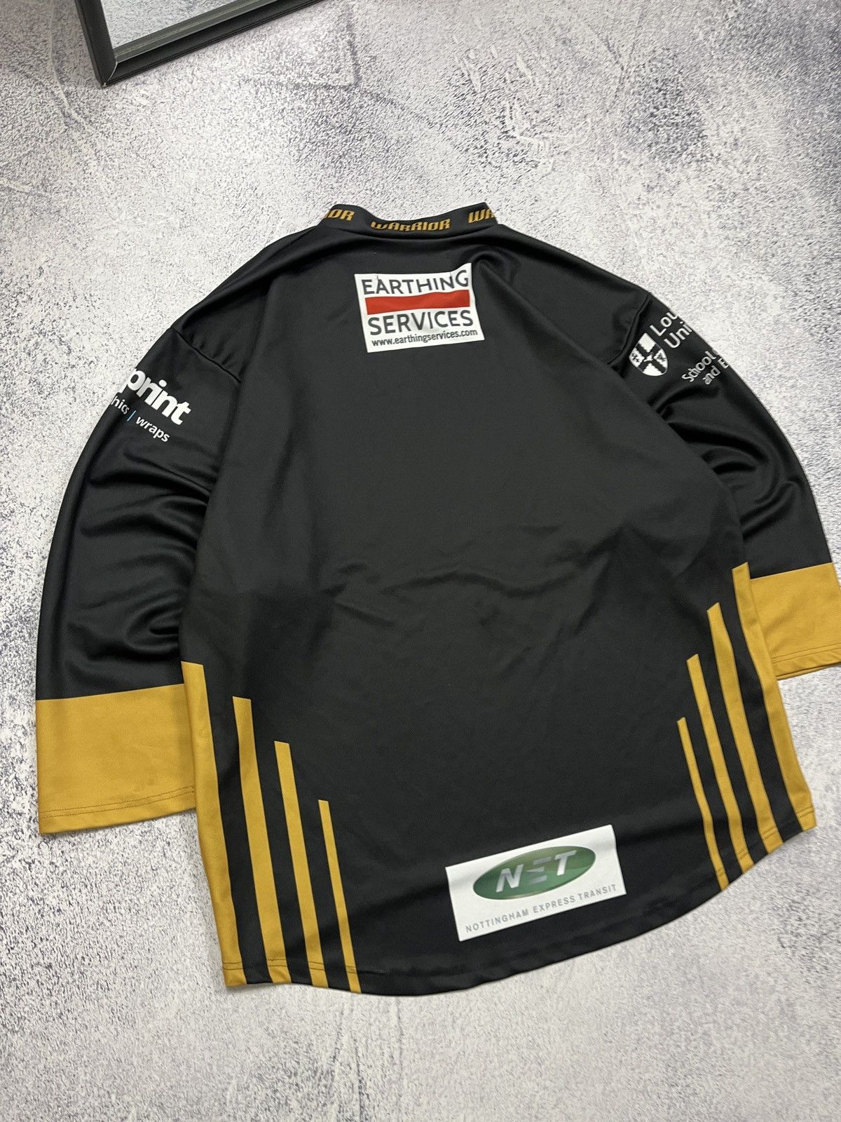 NHL × Warrior GMB Nottingham Panthers Warrior Ice Hockey Jersey Shirt Rare Size US XXL / EU 58 / 5 - 12 Thumbnail
