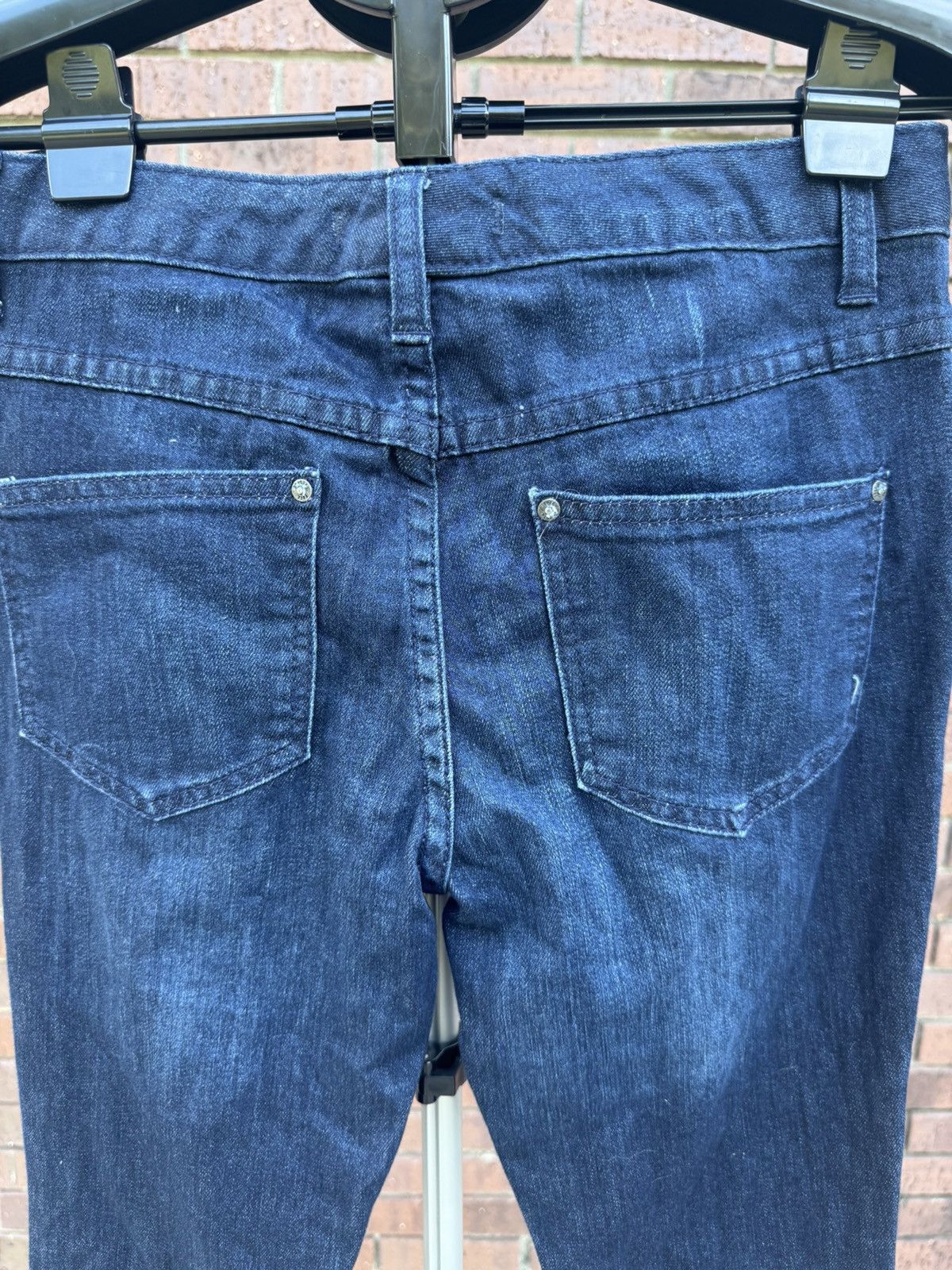 Free People Free People Stretch Skinny Denim Blue Jeans Dark Wash Sz 26 Size 26" / US 2 / IT 38 - 7 Thumbnail