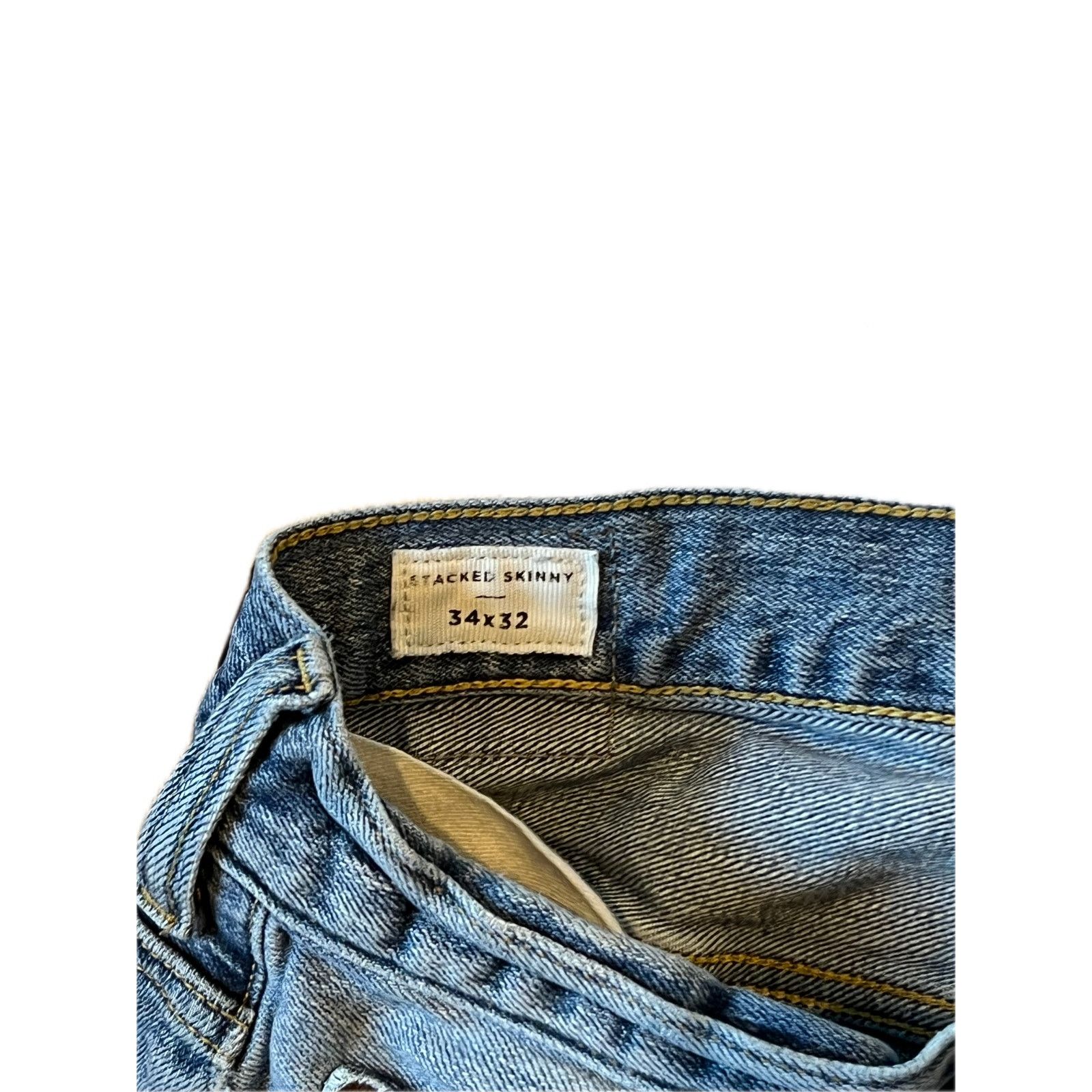 Pacsun PacSun Stacked Skinny Jeans Mens 34x32 Size US 34 / EU 50 - 4 Thumbnail