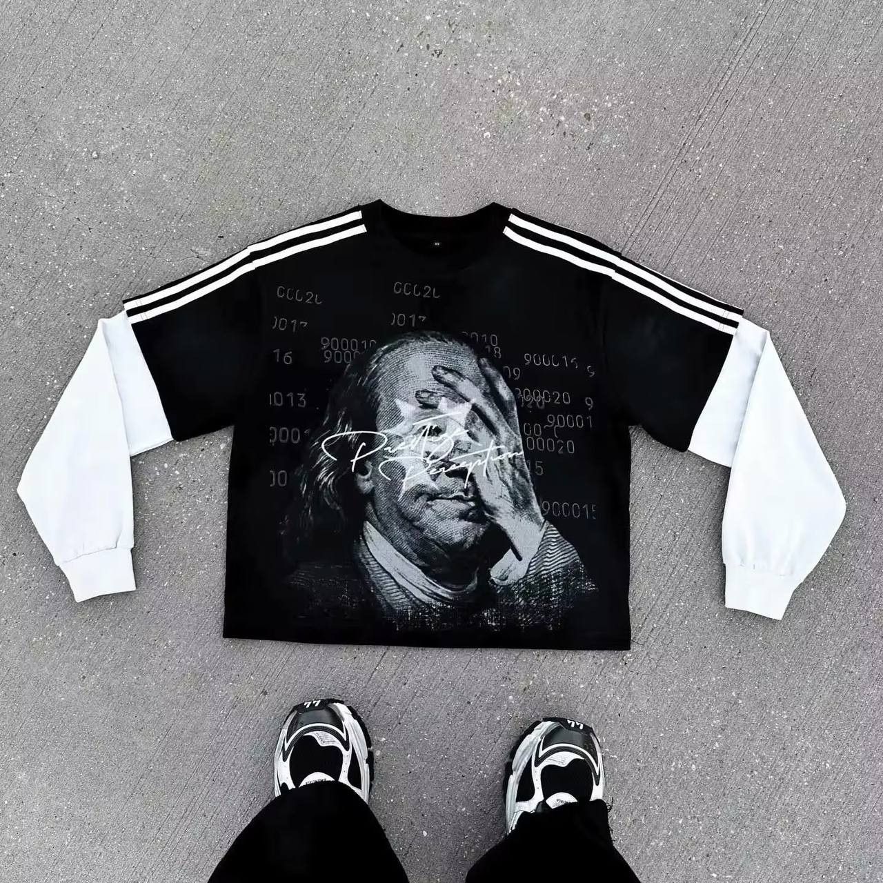 Japanese Brand × Vintage loose longsleeve y2k Size US XL / EU 56 / 4 - 1 Thumbnail