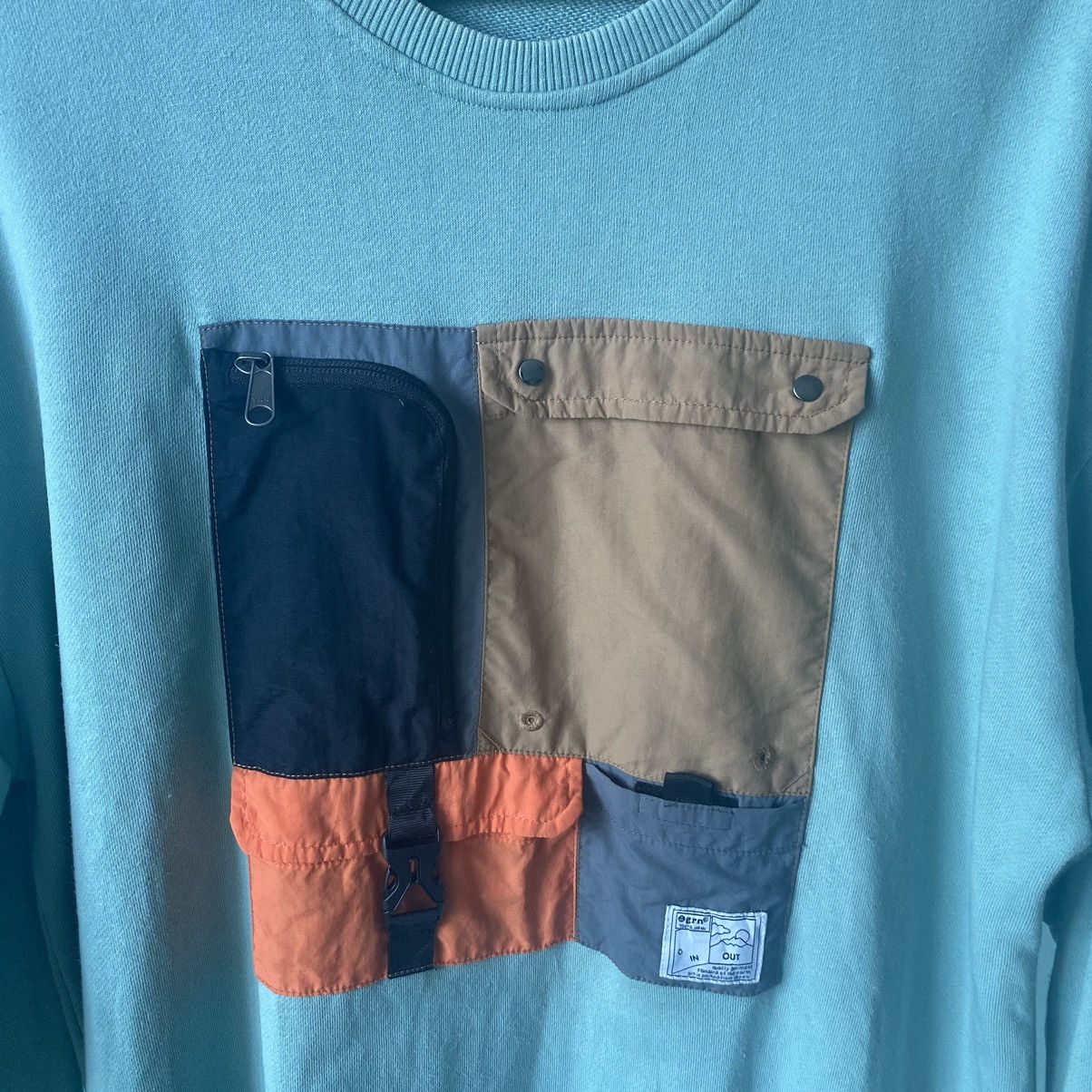 GRN Grn Tokyo Japanese Brand Sweatshirt Size US M / EU 48-50 / 2 - 2 Thumbnail