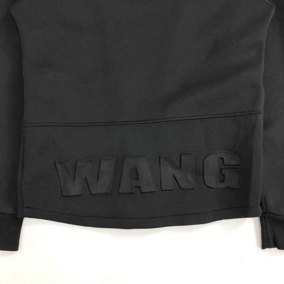 Alexander Wang × H&M 2000s H&M x Alexander Wang Asymmetrical Scuba Zip Hoodie Size US M / EU 48-50 / 2 - 12 Thumbnail