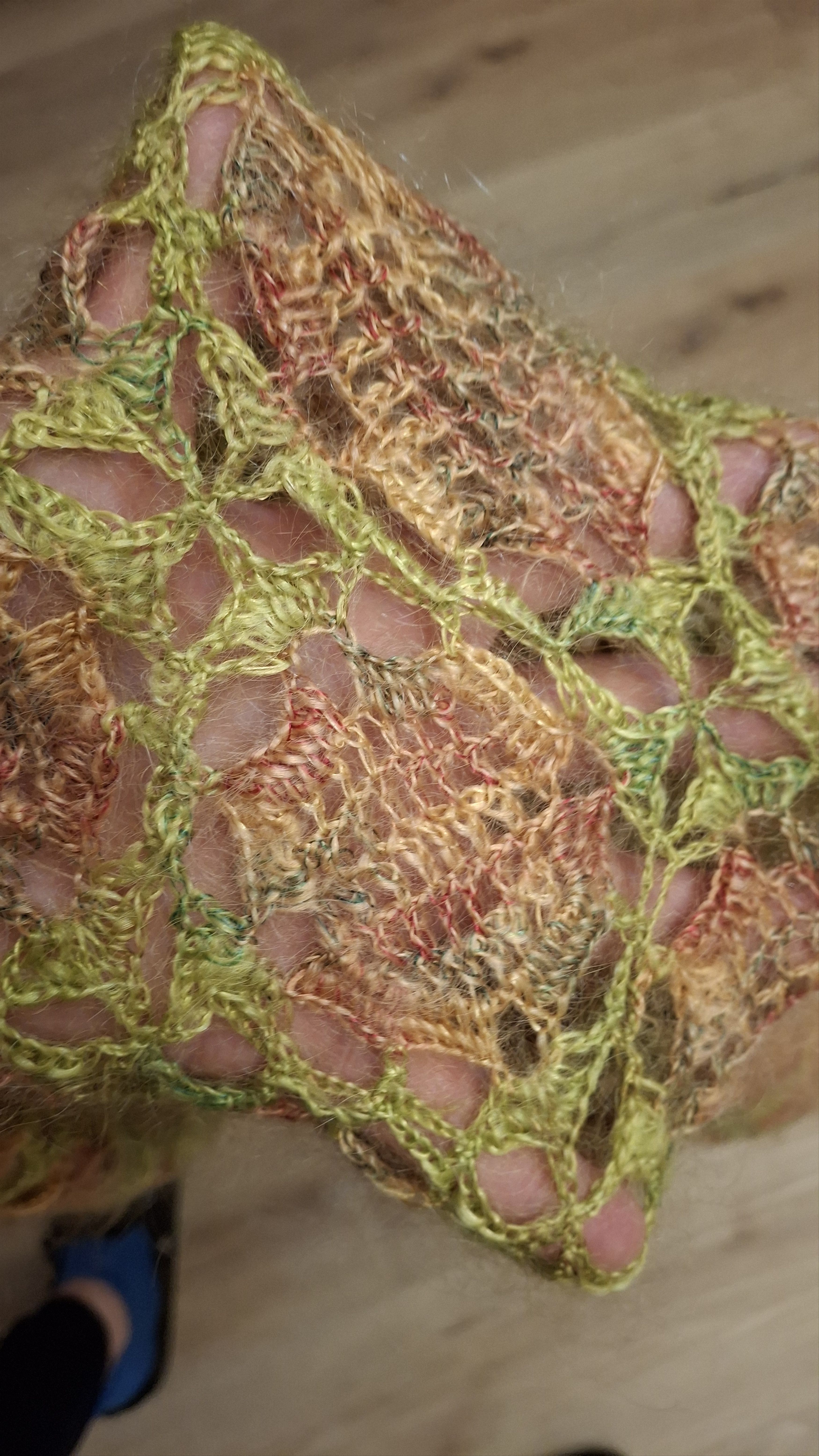 Handmade NWOT Vintage 2000s Mohair Crochet Longsleeve - S/M Size S / US 4 / IT 40 - 14 Thumbnail