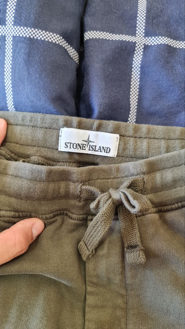 Stone Island Stone Island Green Patch Sweatpants Size US 38 / EU 54 - 5 Thumbnail