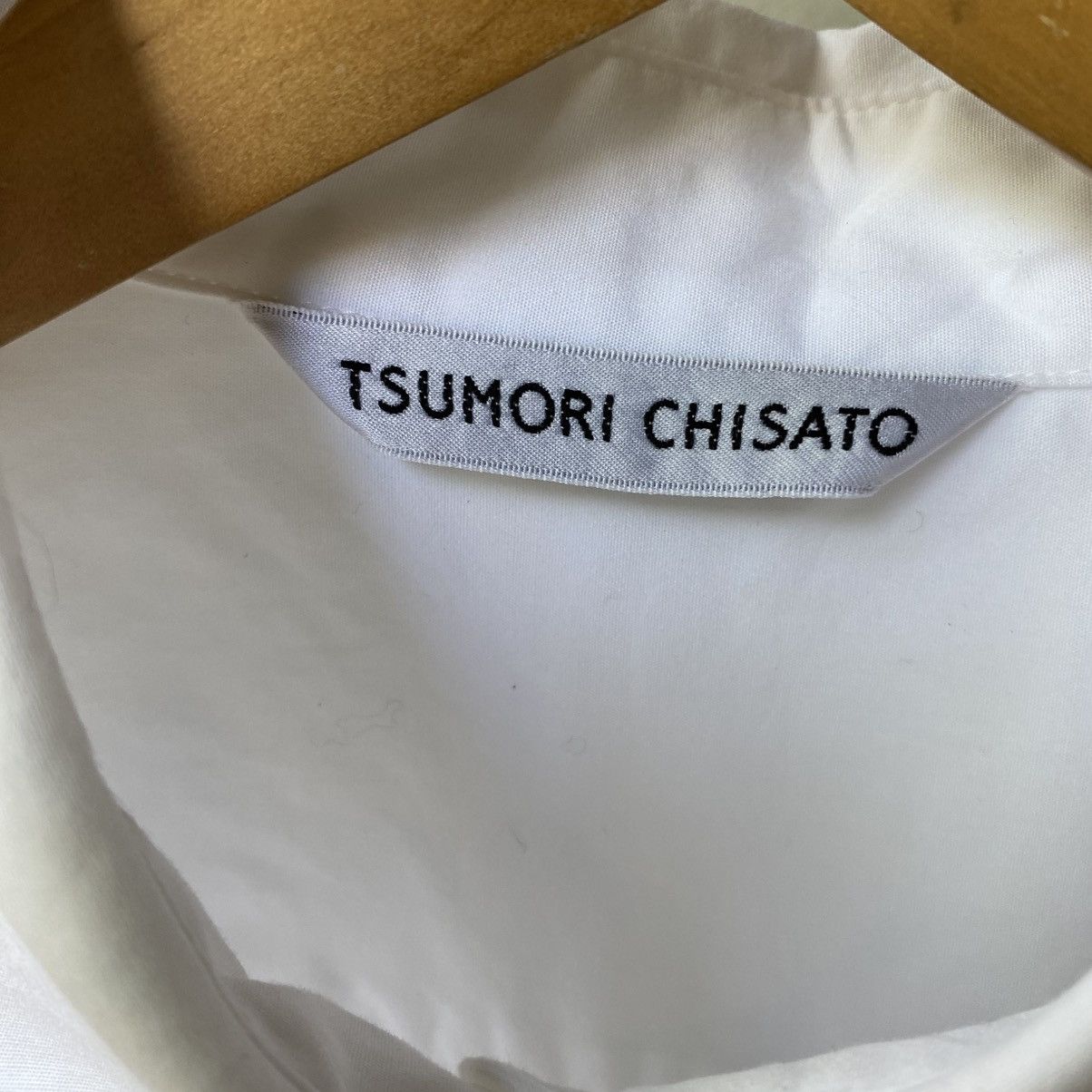 Tsumori Chisato Tsumori Chisato White Ruffle Collar Blouse Size XS / US 0-2 / IT 36-38 - 10 Thumbnail