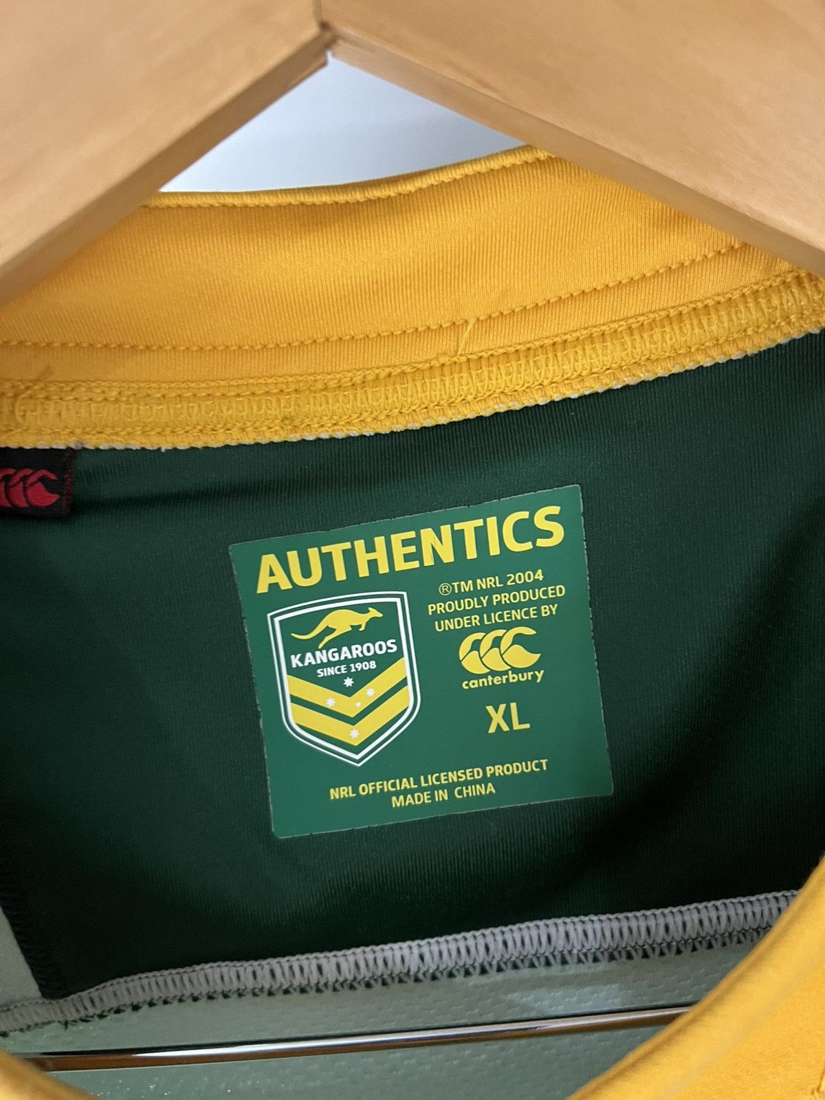 Canterbury of New Zealand VINTAGE CANTERBURY NRL AUSTRALIA RETRO RUGBY JERSEY Y2K 90s Size US XL / EU 56 / 4 - 13 Thumbnail