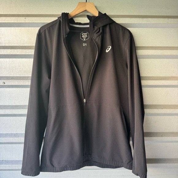 Asics Asics Men's Dark Performance Jacket Sz Large L Size US L / EU 52-54 / 3 - 1 Thumbnail