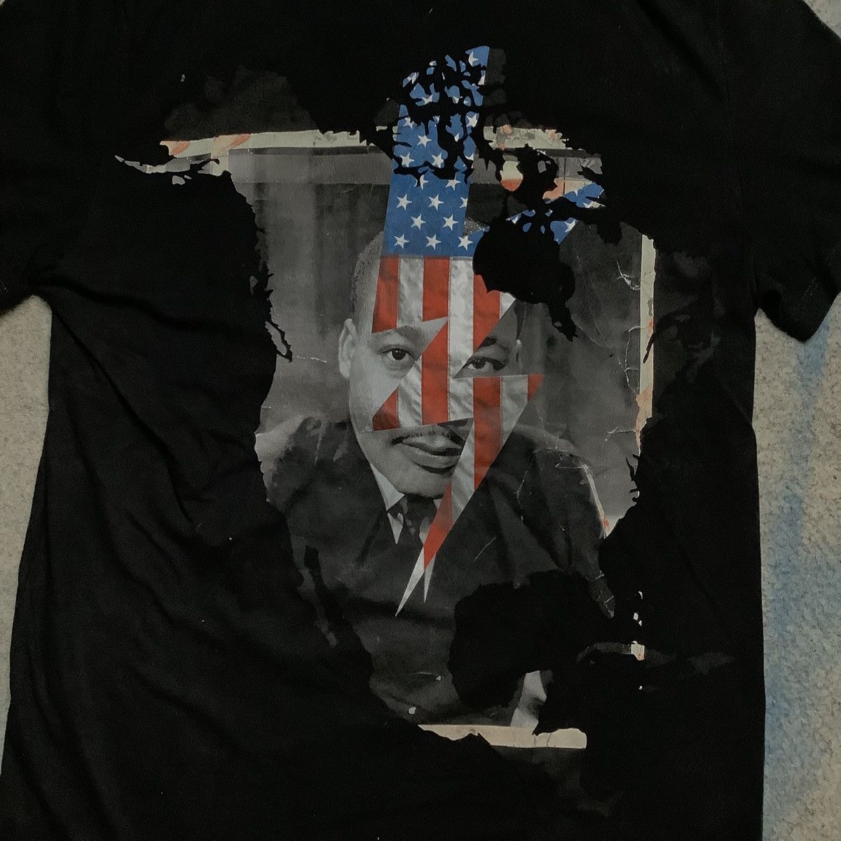 Neil Barrett Neil Barrett Martin Luther Thunderbolt USA Size US M / EU 48-50 / 2 - 3 Thumbnail