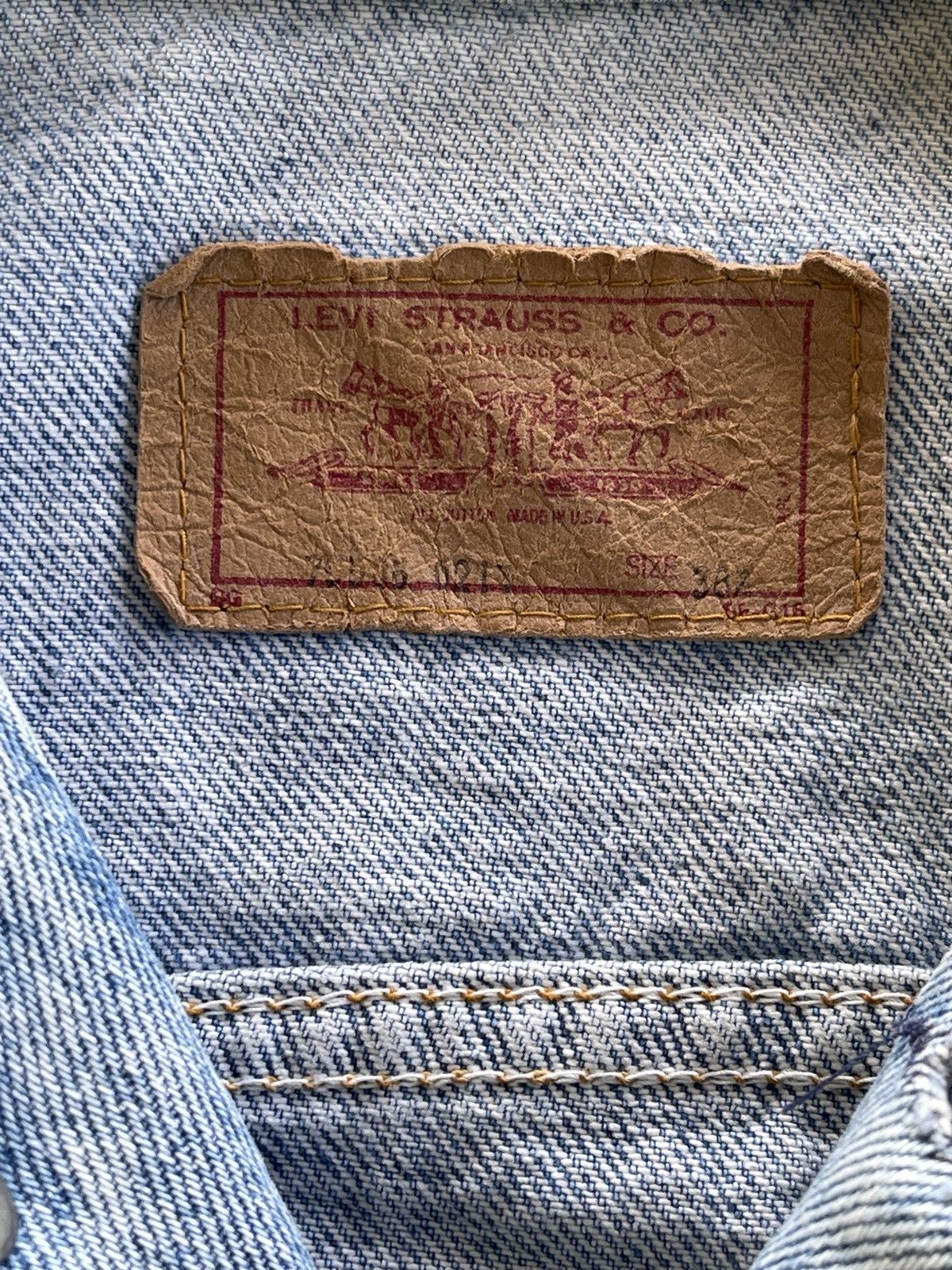 Vintage Levis Trucker Denim Jacket USA