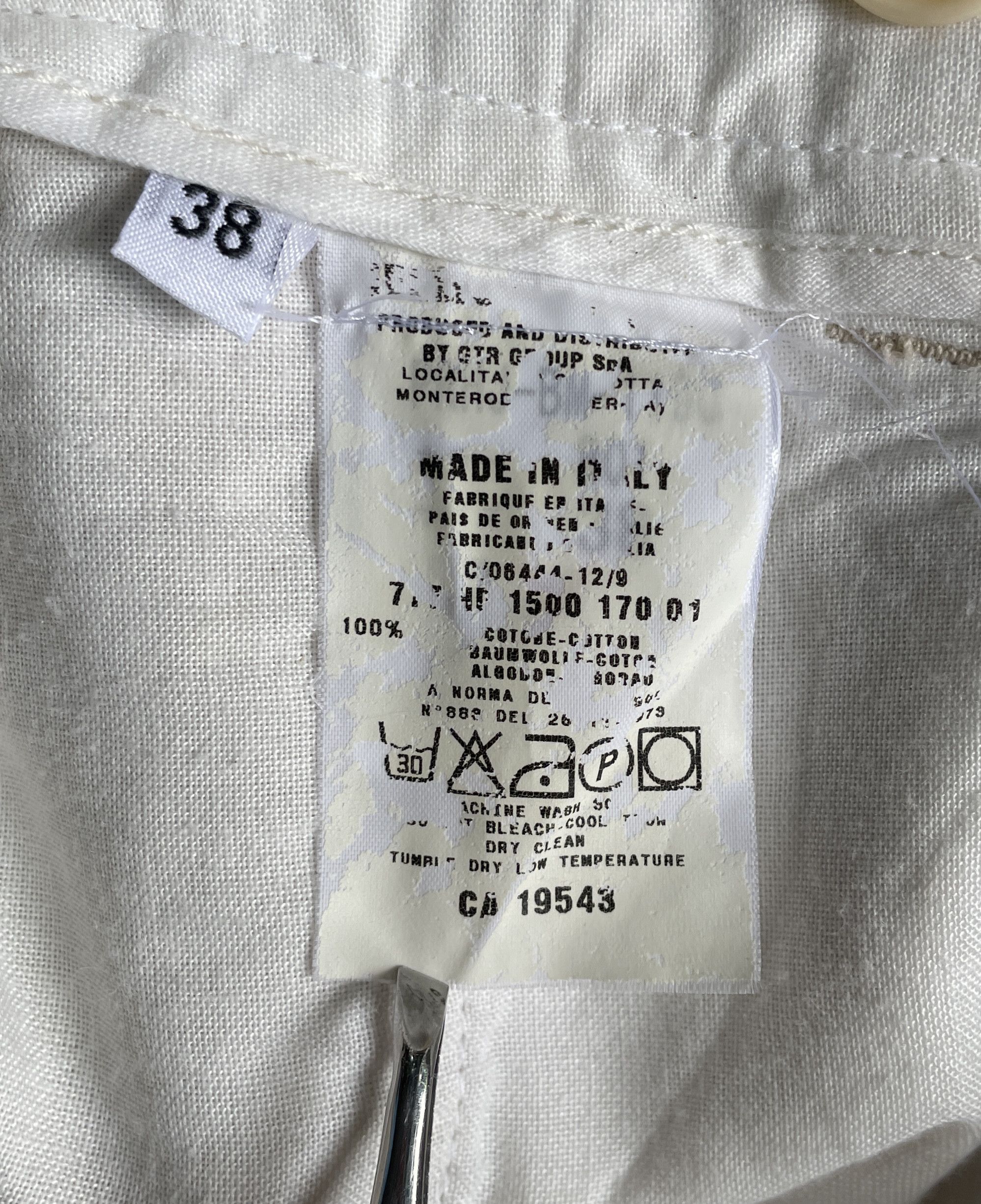 Helmut Lang HELMUT LANG Classic White Pants Size US 27 - 4 Thumbnail