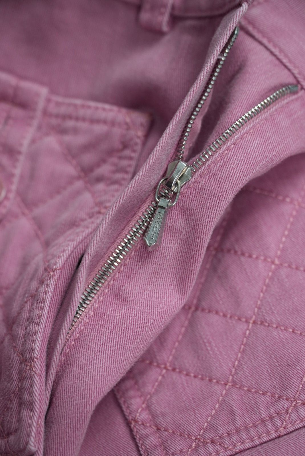 Chanel Chanel 2004 Pink Flare Jeans with Quilted Front Pockets Size 24" / US 00 / IT 34 - 8 Thumbnail