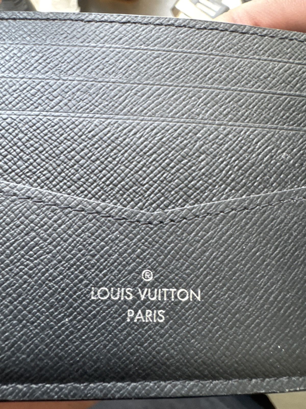 Louis Vuitton LOUIS VUITTON Monogram Eclipse Slender Wallet Size ONE SIZE - 5 Thumbnail