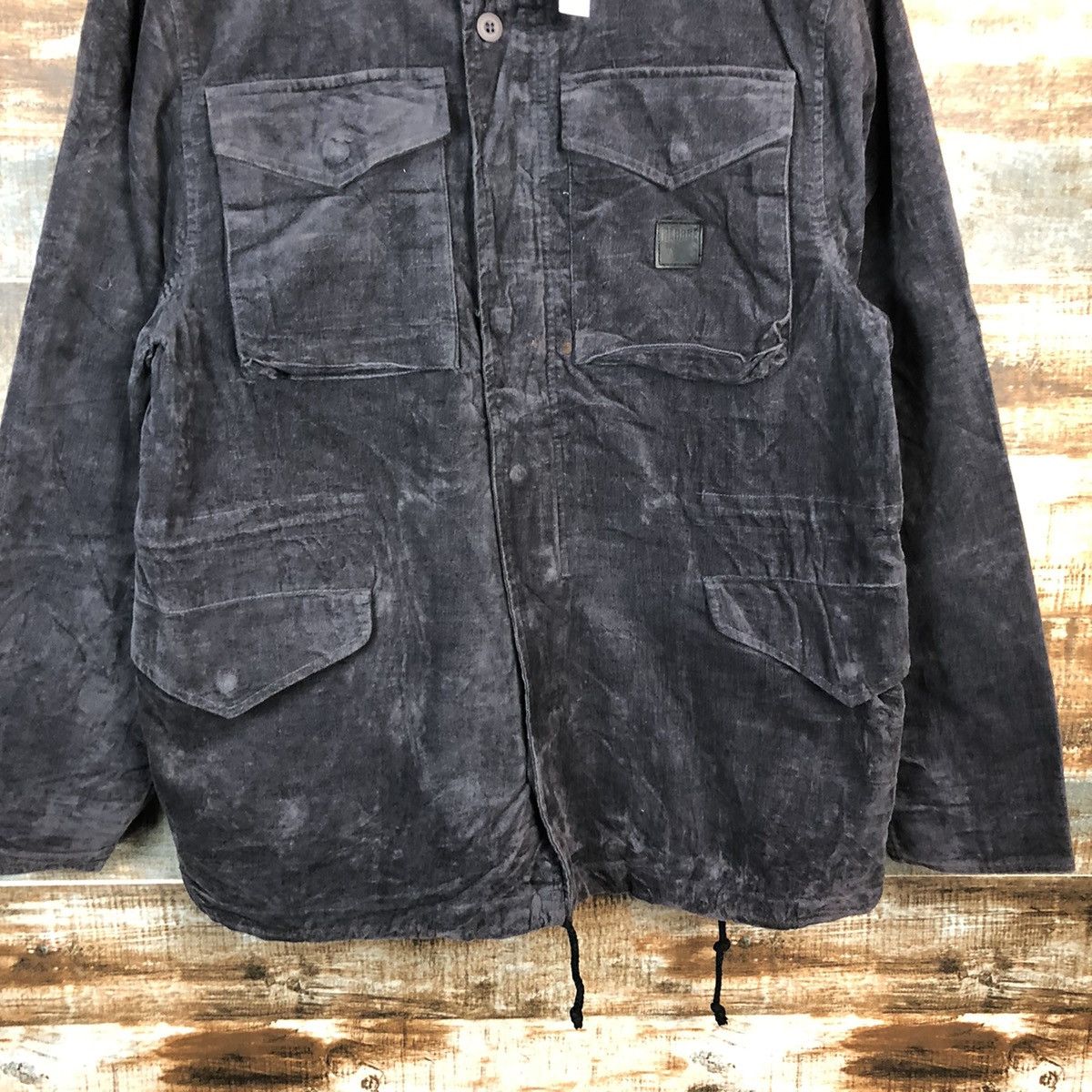 Xlarge D X Large multipocket japan Brown Heavy Coats #A1610 Size US M / EU 48-50 / 2 - 6 Thumbnail