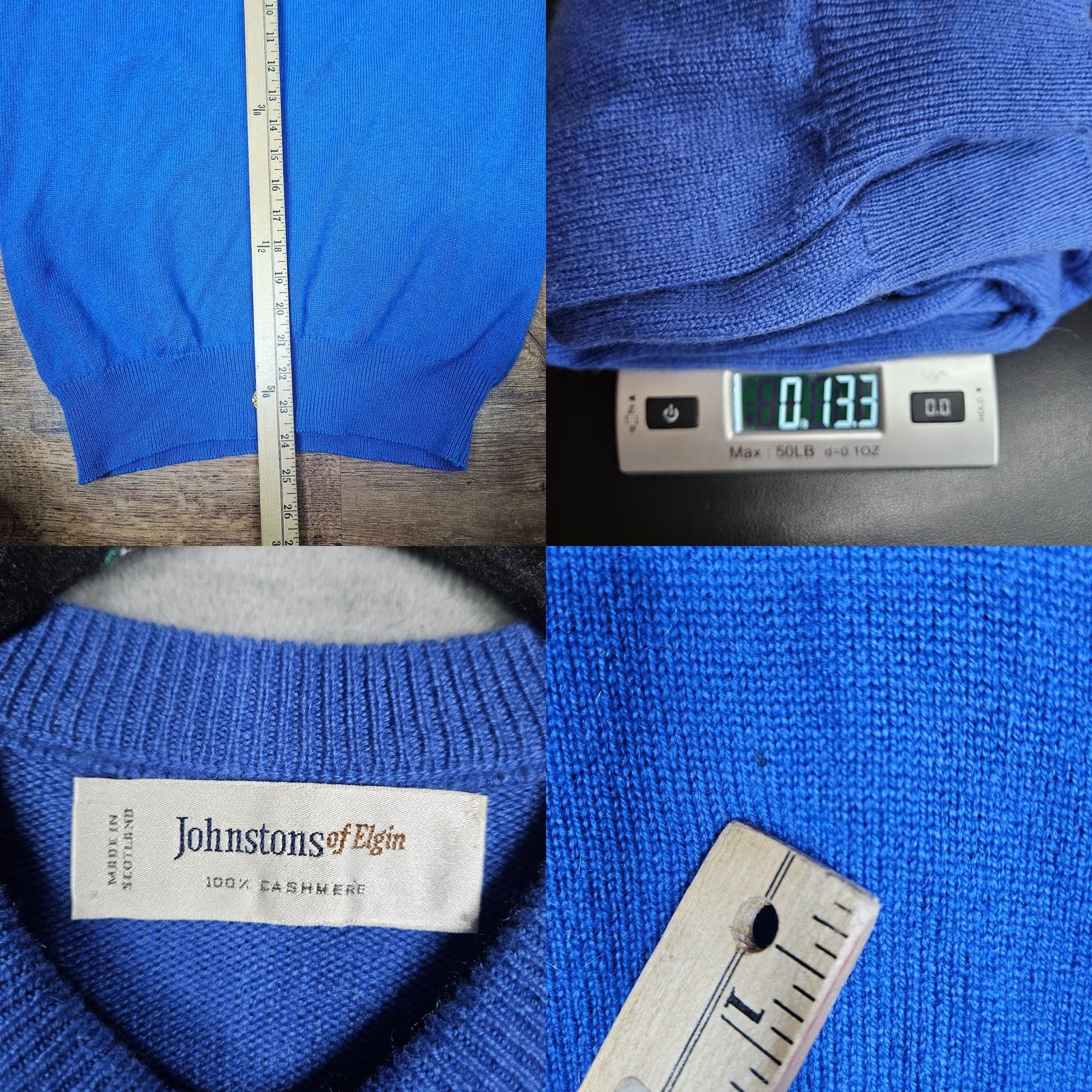 Johnstons Of Elgin Johnstons Of Elgin Blue 100% Cashmere Golden Button Cardigan 40" 102cm Cardigan Women Regular Blue 100% Cashmere Button Modern Style Pays Vintage? No Size S / US 4 / IT 40 - 8 Thumbnail