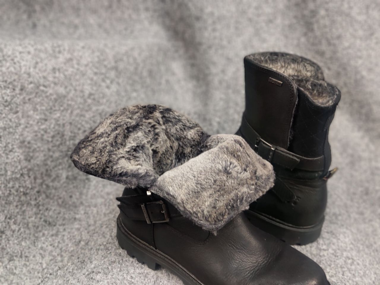 Barbour Barbour Sycamore Leather Waterproof Fur Lined Ankle Boots Size US 7 / IT 37 - 19 Thumbnail