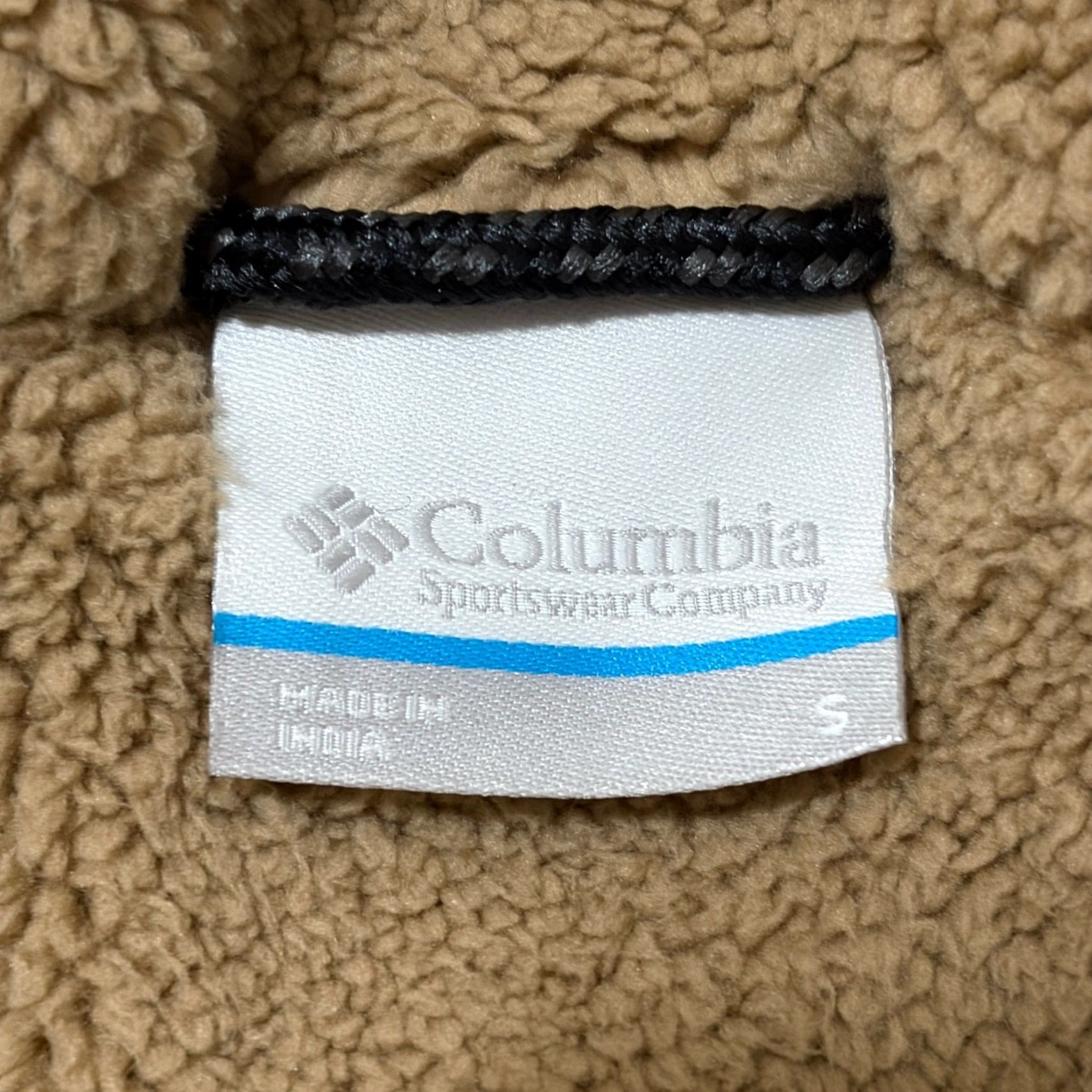 Vintage VINTAGE Columbia Flash Challenger Jacket Womens Small Black/Olive Sherpa Lined Long Coat Size S / US 4 / IT 40 - 3 Thumbnail
