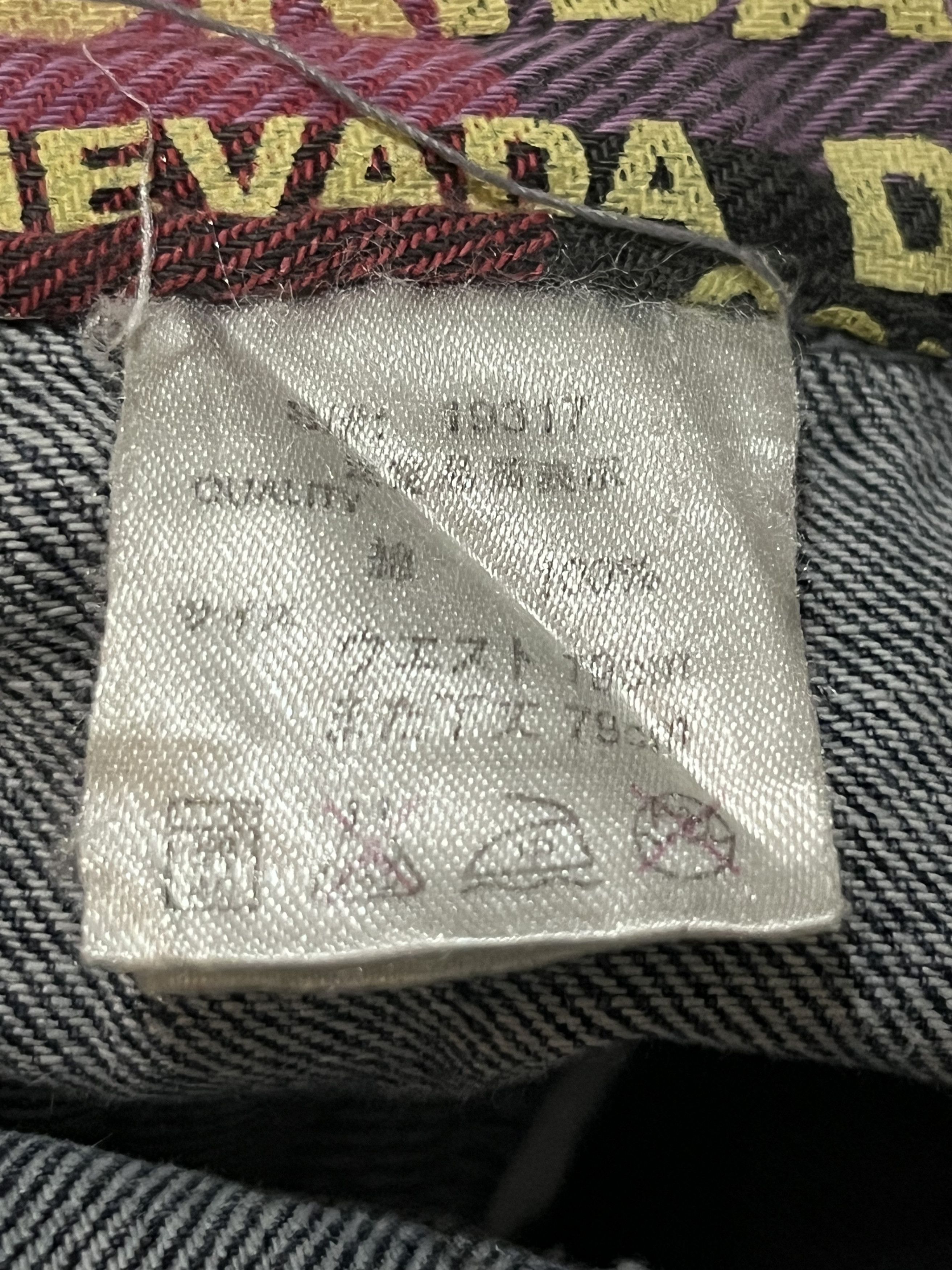 Hysteric Glamour × If Six Was Nine × Japanese Brand Anfui Japanese Brand Double Waist Roll Up Denim Jeans Size US 30 / EU 46 - 10 Thumbnail