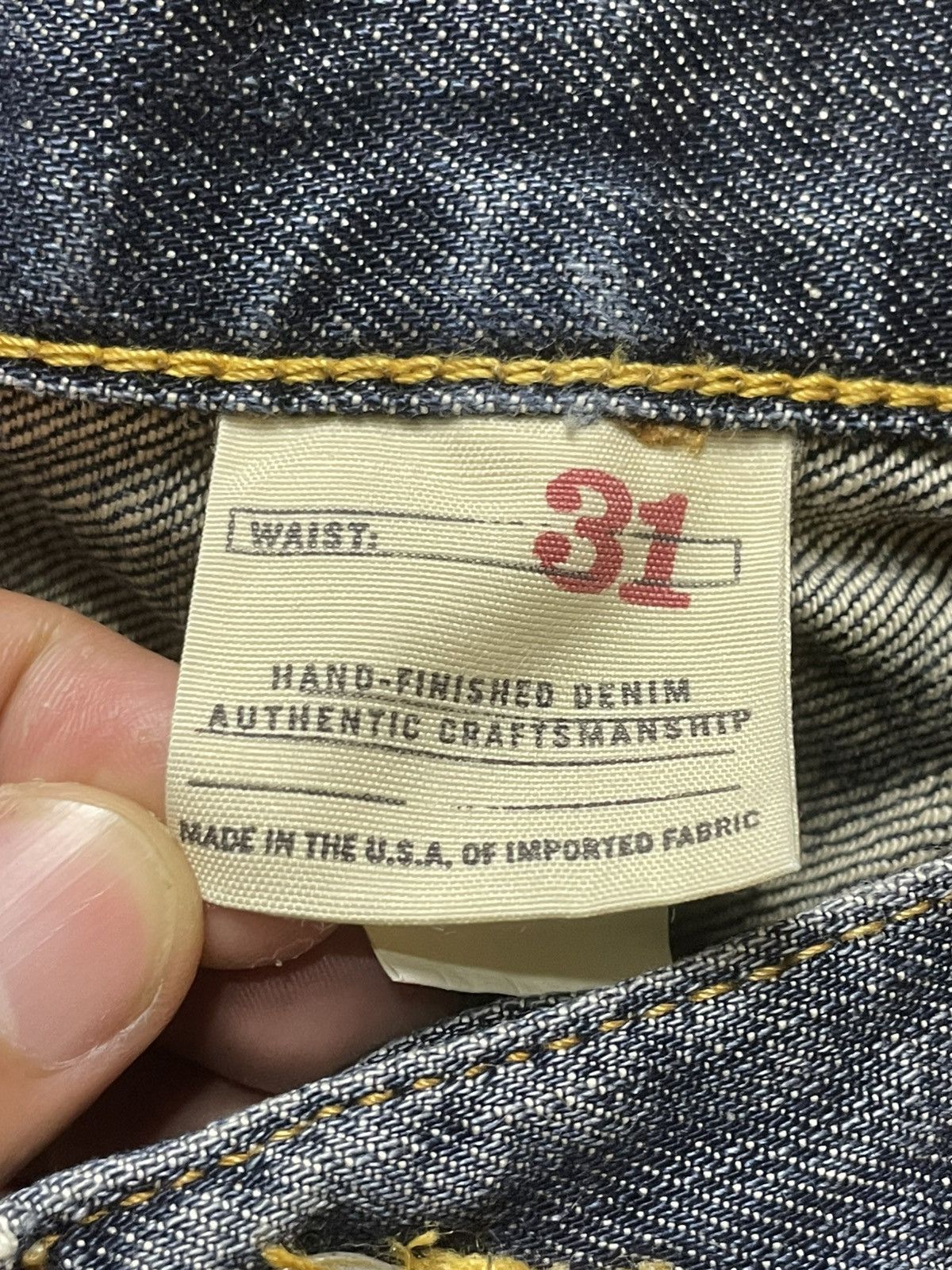 Banana Republic × Vintage Banana Republic Regular Fit Ripped Jeans (112) Size US 31 - 7 Thumbnail