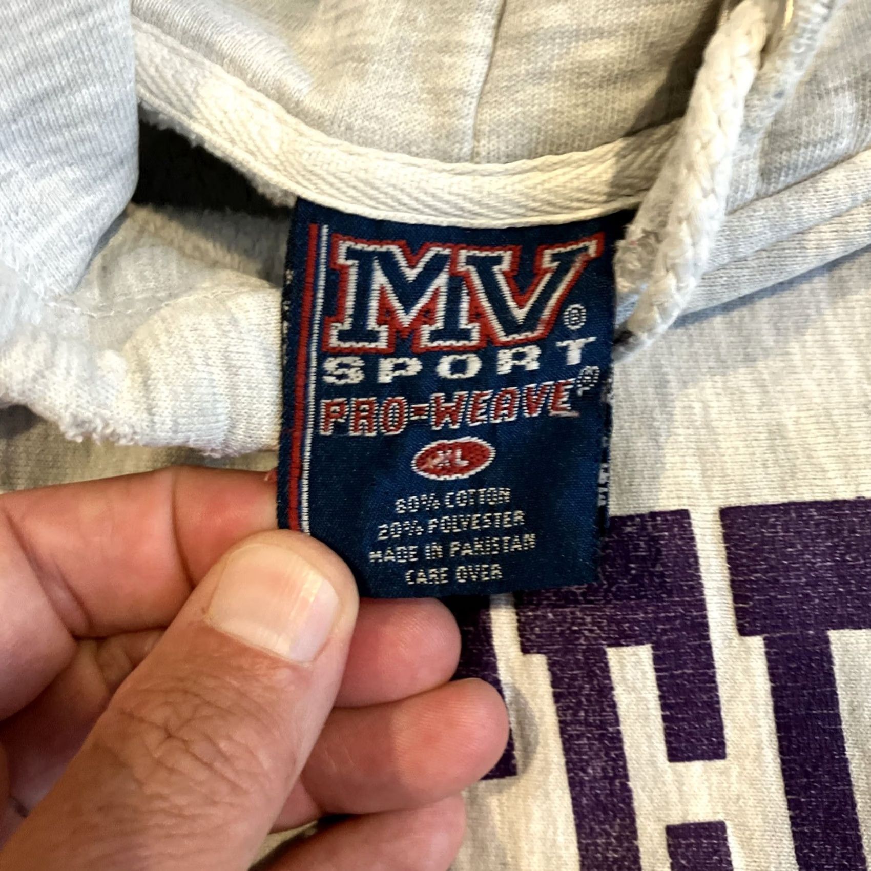 Vintage MV Sport BILLY JOEL OYSTER BAY Reverse Weave Hoodie Size XL Men's Size US XL / EU 56 / 4 - 3 Thumbnail