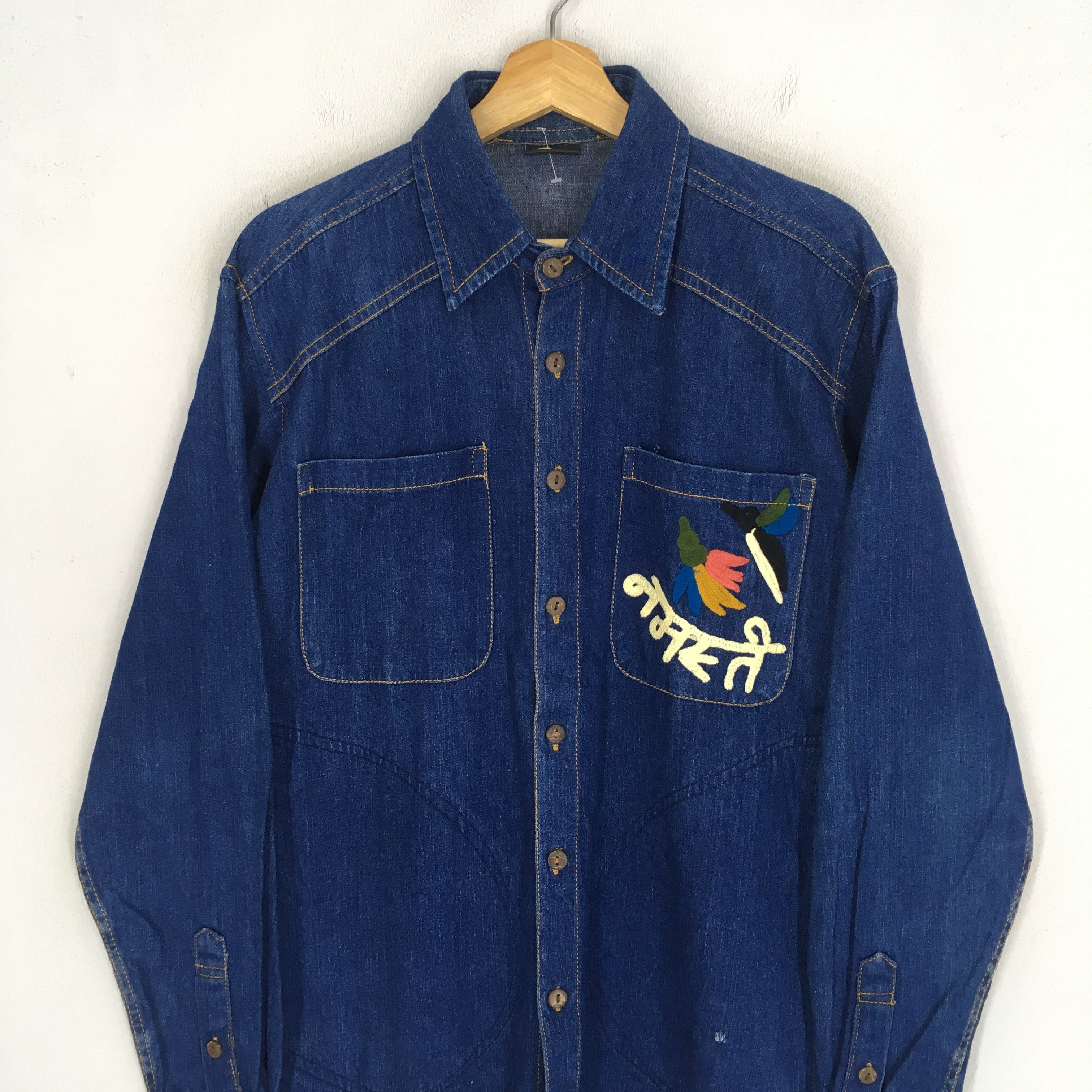 Carmina vintage carmina blue oxfords button downs -1453 Size US S / EU 44-46 / 1 - 3 Thumbnail