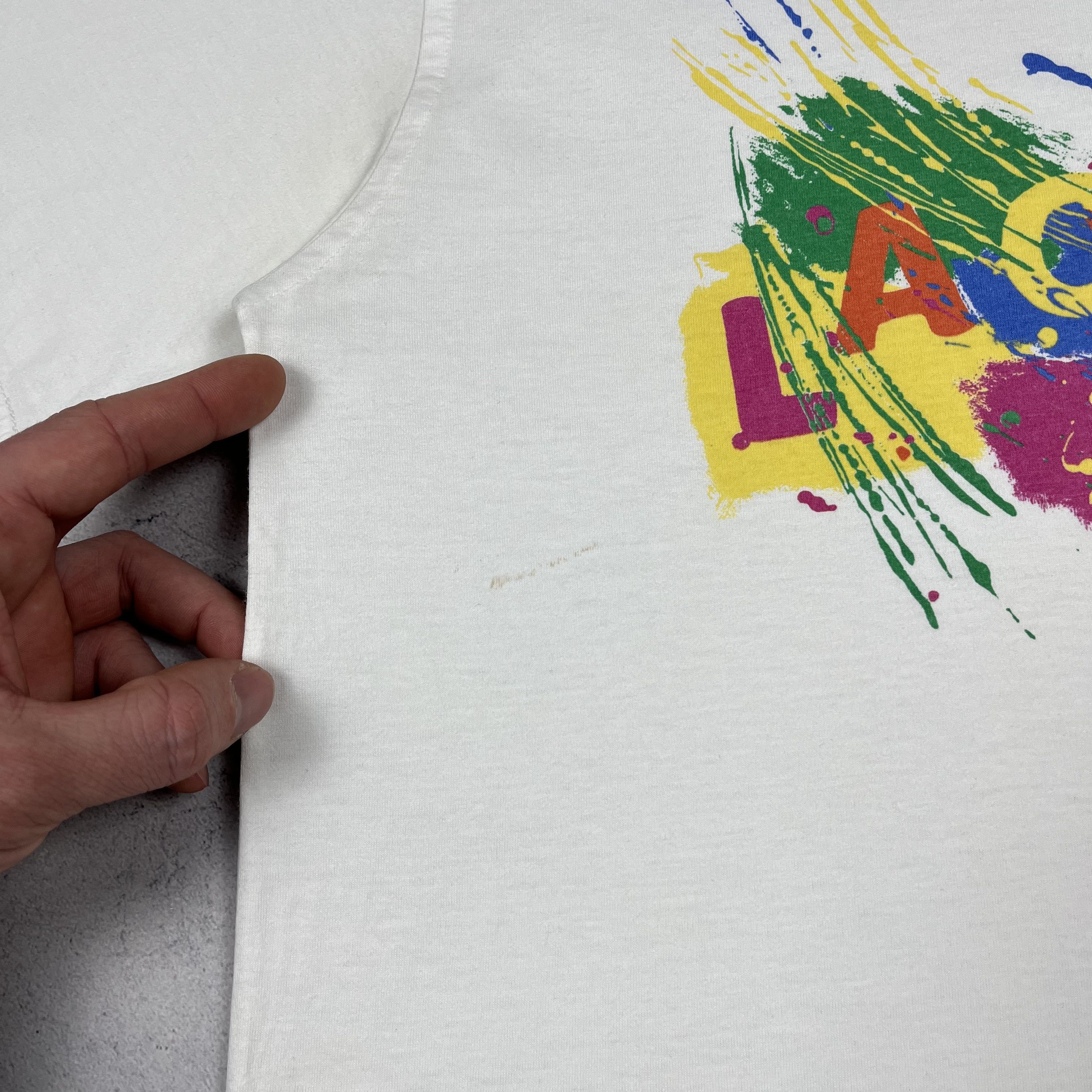 Lacoste Vintage Lacoste Chemise Big Logo T Shirt 90’s Size US L / EU 52-54 / 3 - 14 Thumbnail